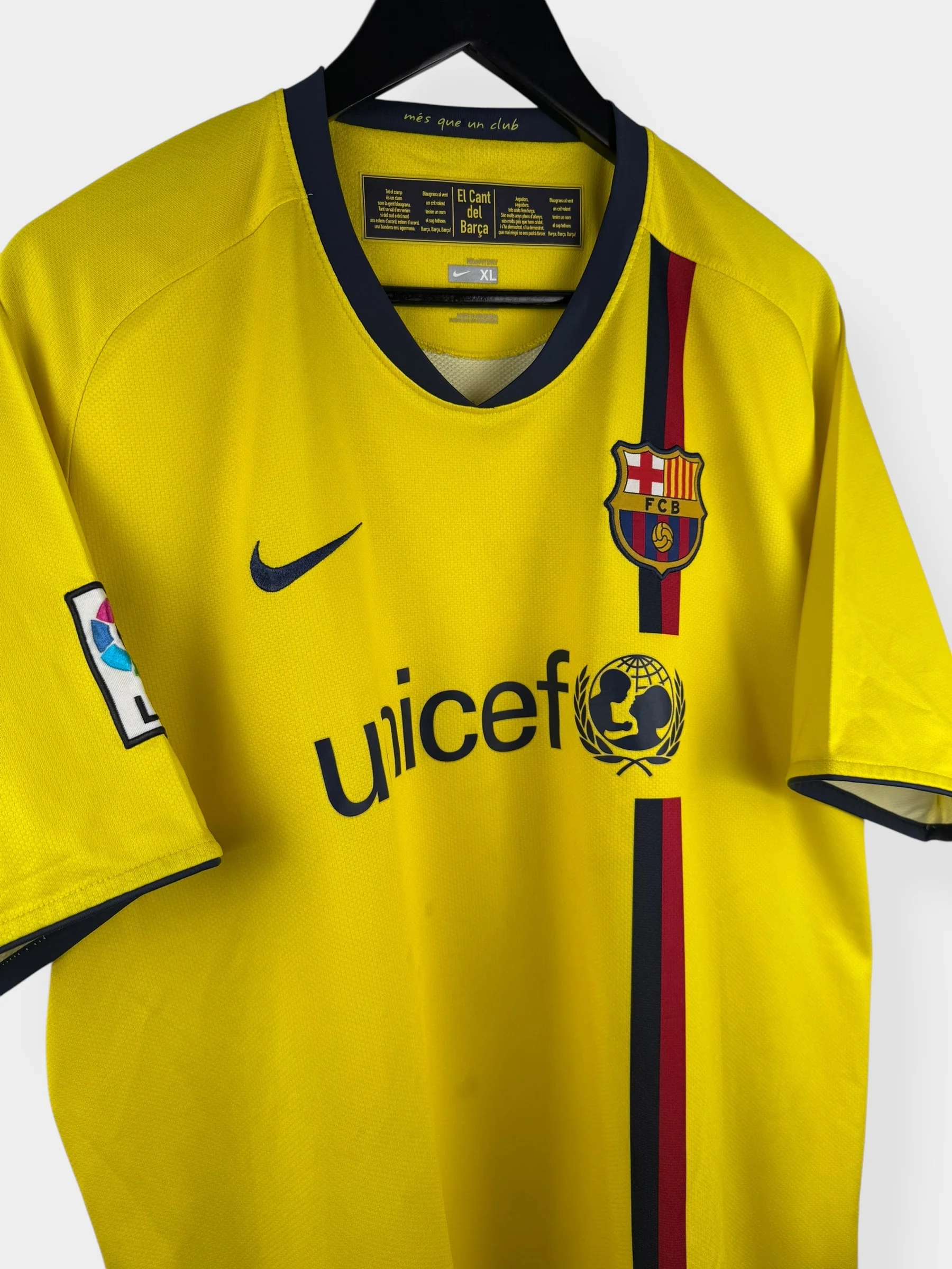 2008-10 BARCELONA AWAY SHIRT XL - Image 3