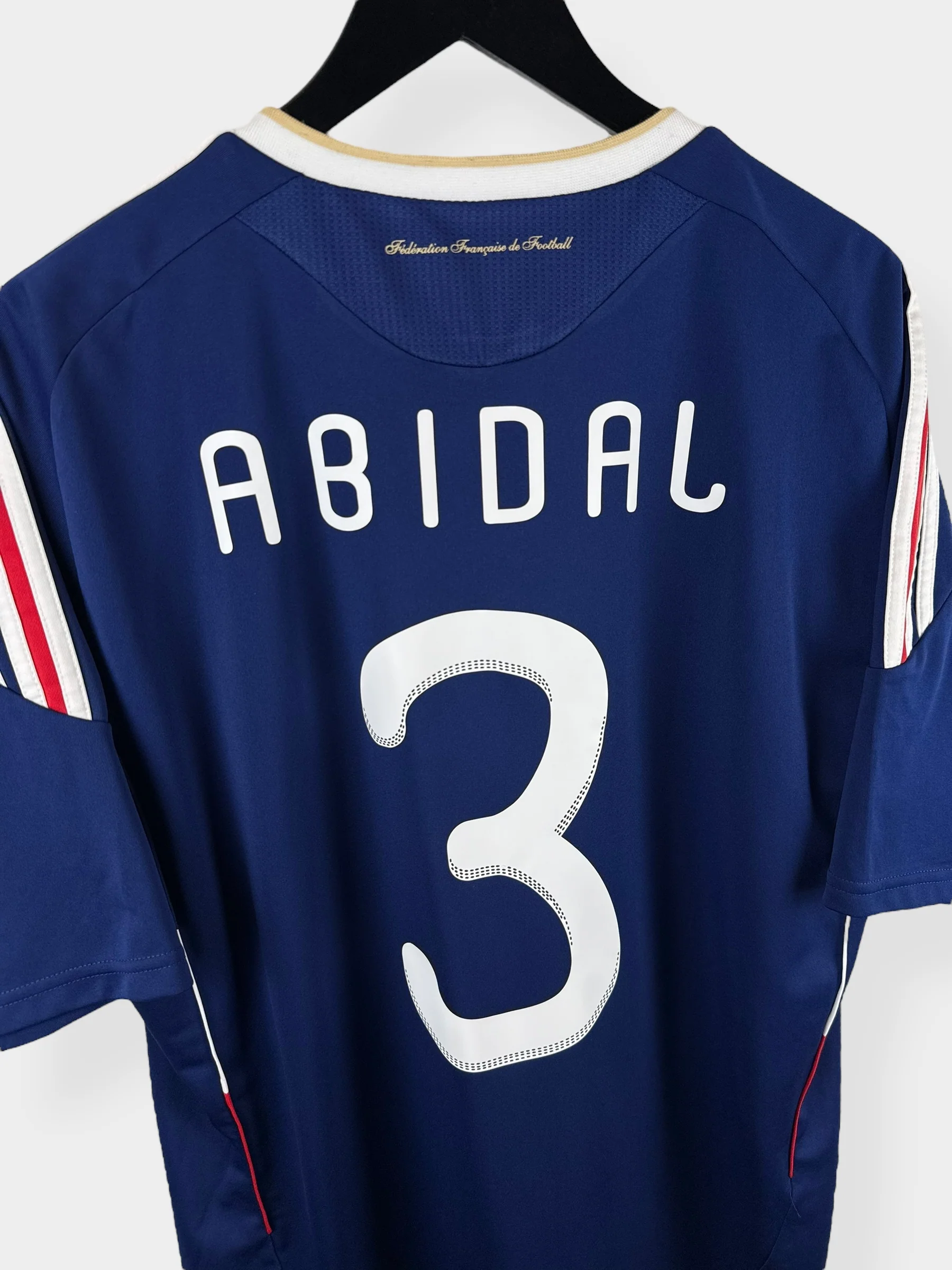 2009-10 FRANCE HOME SHIRT ABIDAL #3 XL - Image 3