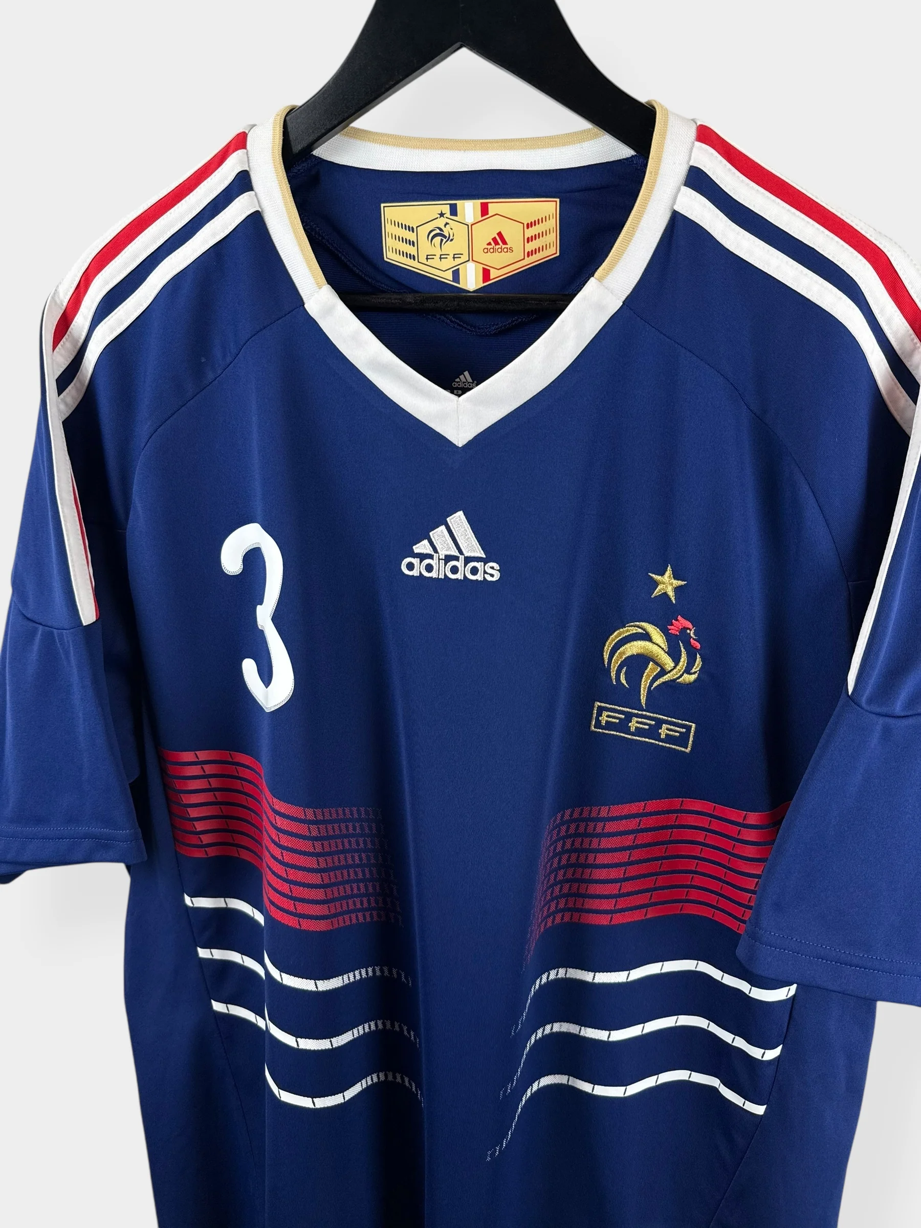 2009-10 FRANCE HOME SHIRT ABIDAL #3 XL - Image 4