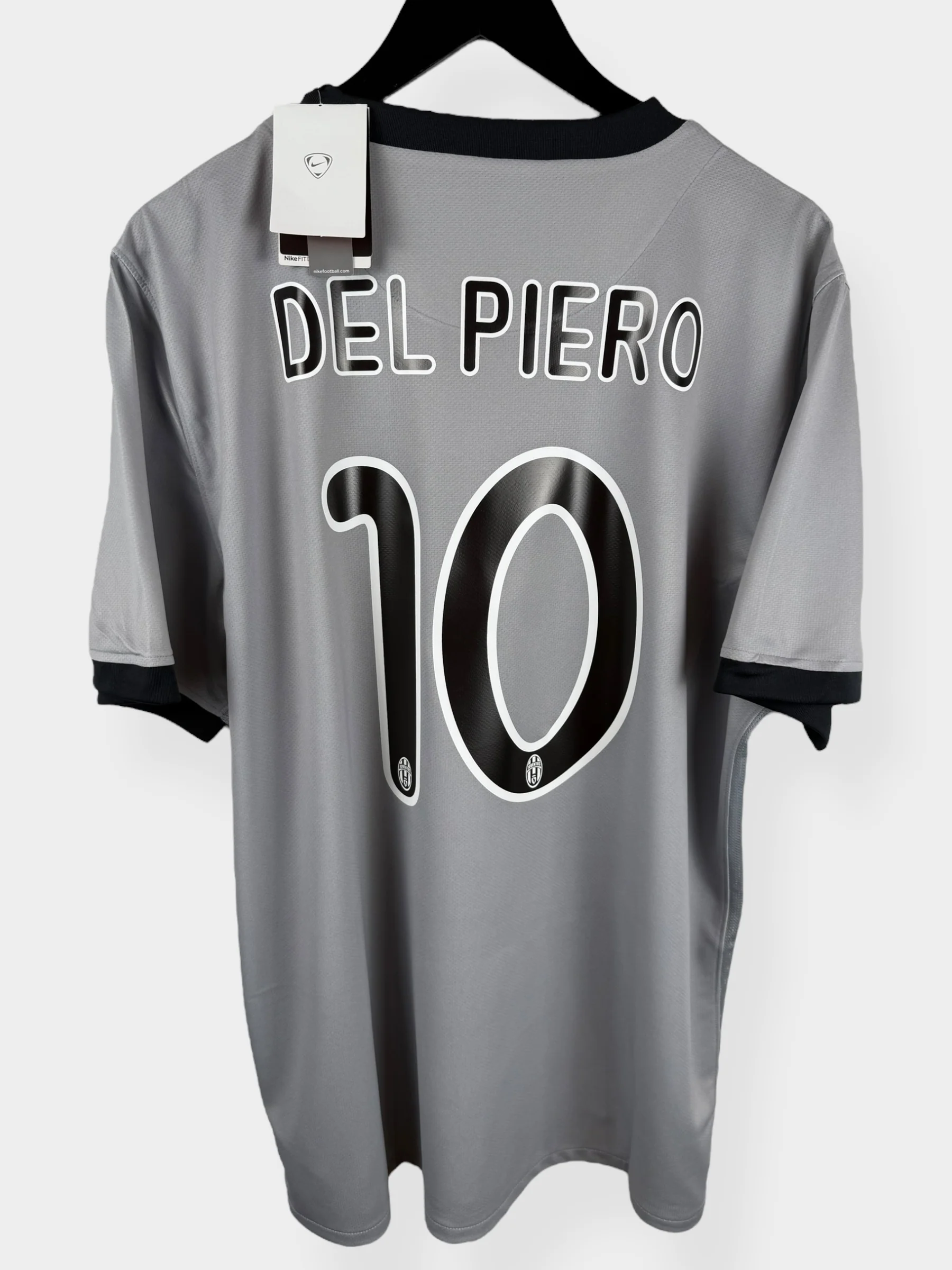 2009-10 JUVENTUS AWAY SHIRT DEL PIERO #10 XL