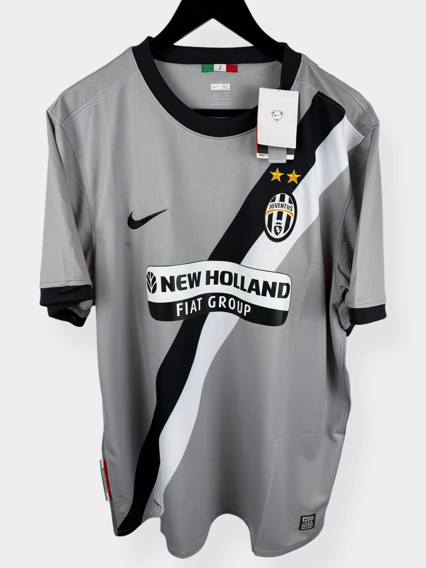2009-10 JUVENTUS AWAY SHIRT DEL PIERO #10 XL - Image 2