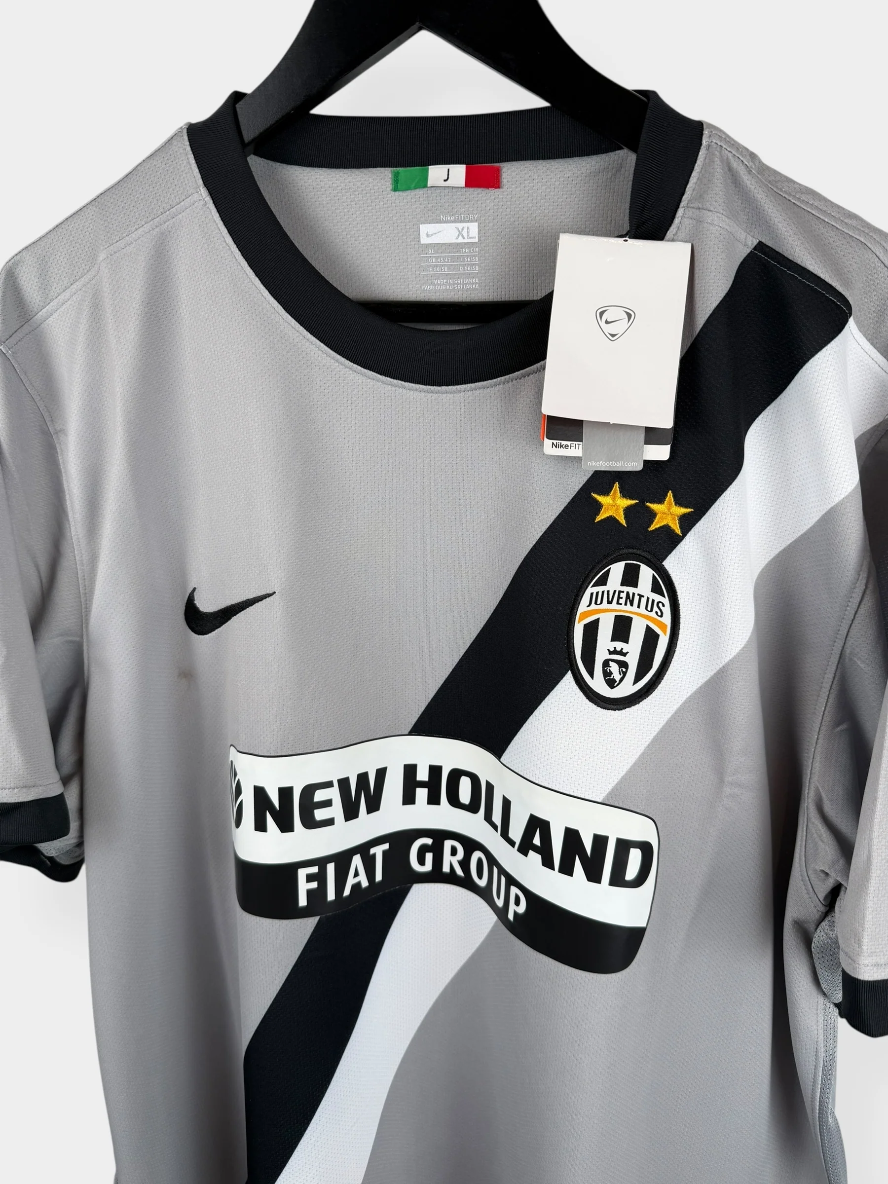 2009-10 JUVENTUS AWAY SHIRT DEL PIERO #10 XL - Image 4