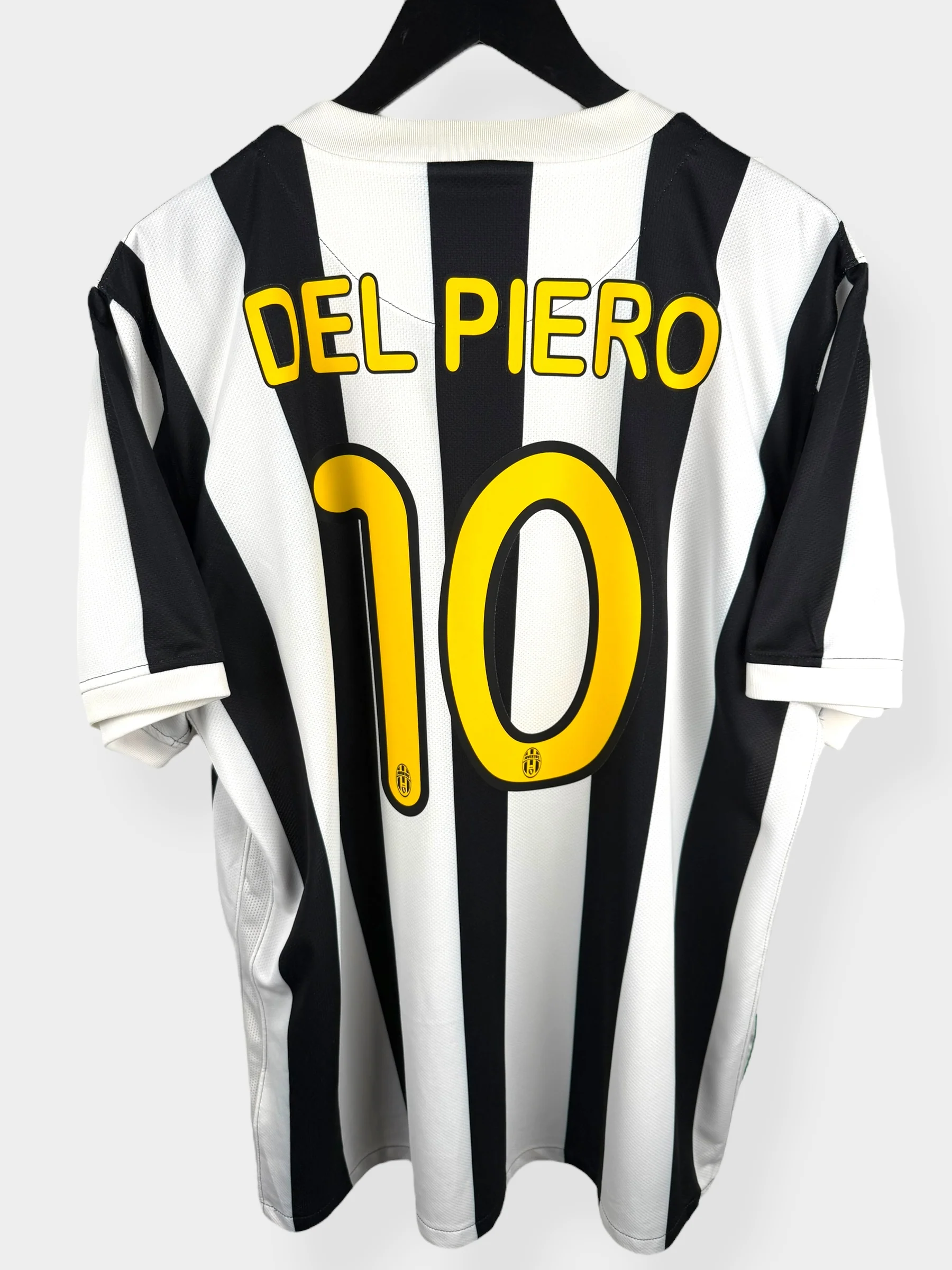 2009-10 JUVENTUS HOME SHIRT DEL PIERO #10 XL