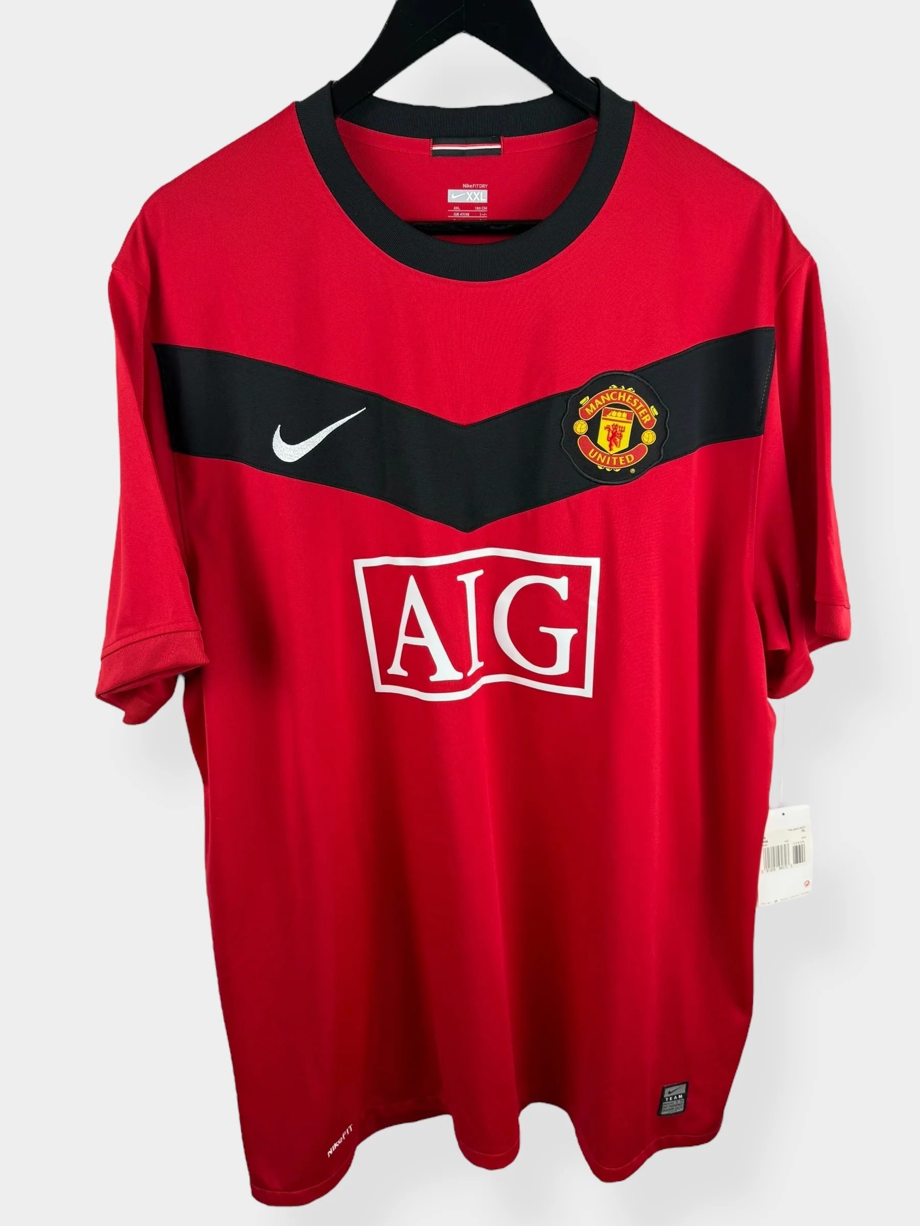 2009-10 MANCHESTER UNITED HOME SHIRT GIGGS #11 XXL - Image 2