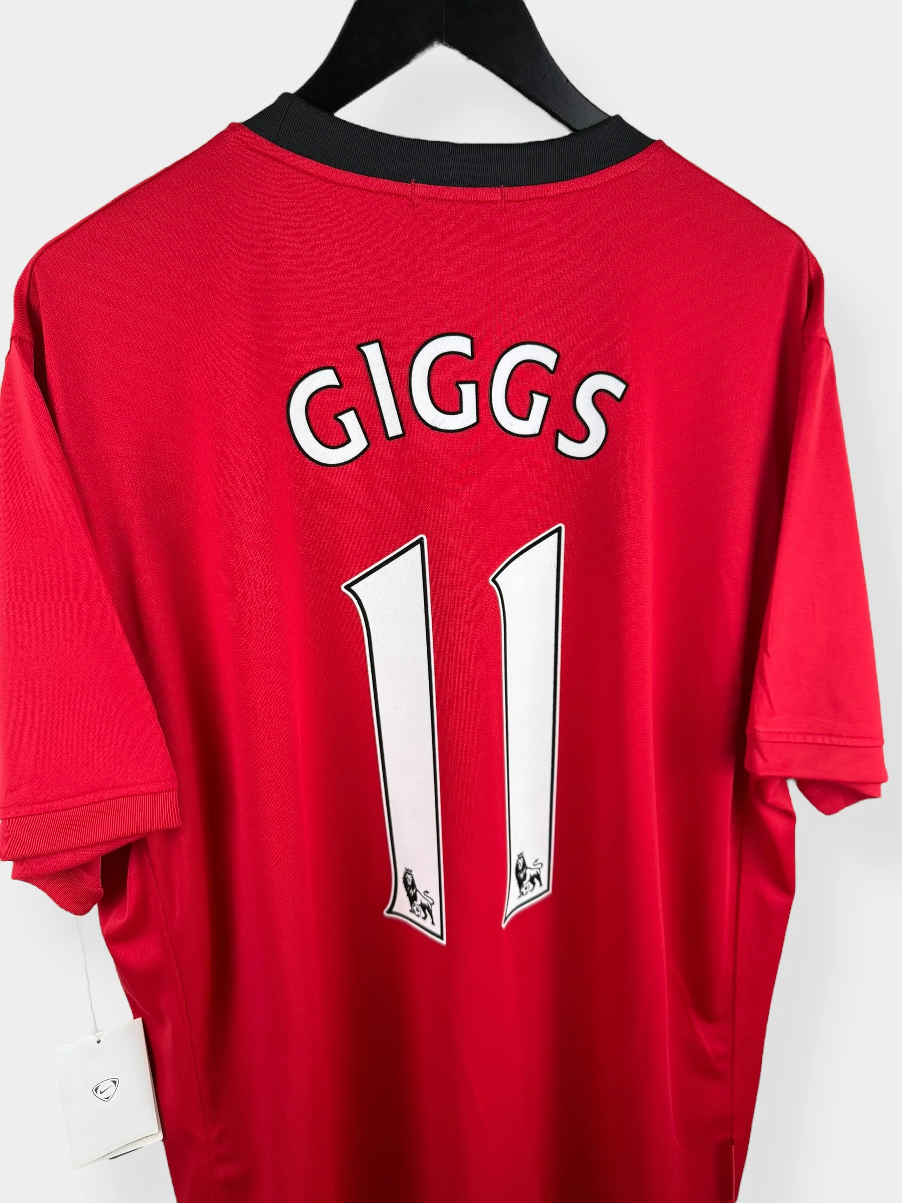 2009-10 MANCHESTER UNITED HOME SHIRT GIGGS #11 XXL - Image 3