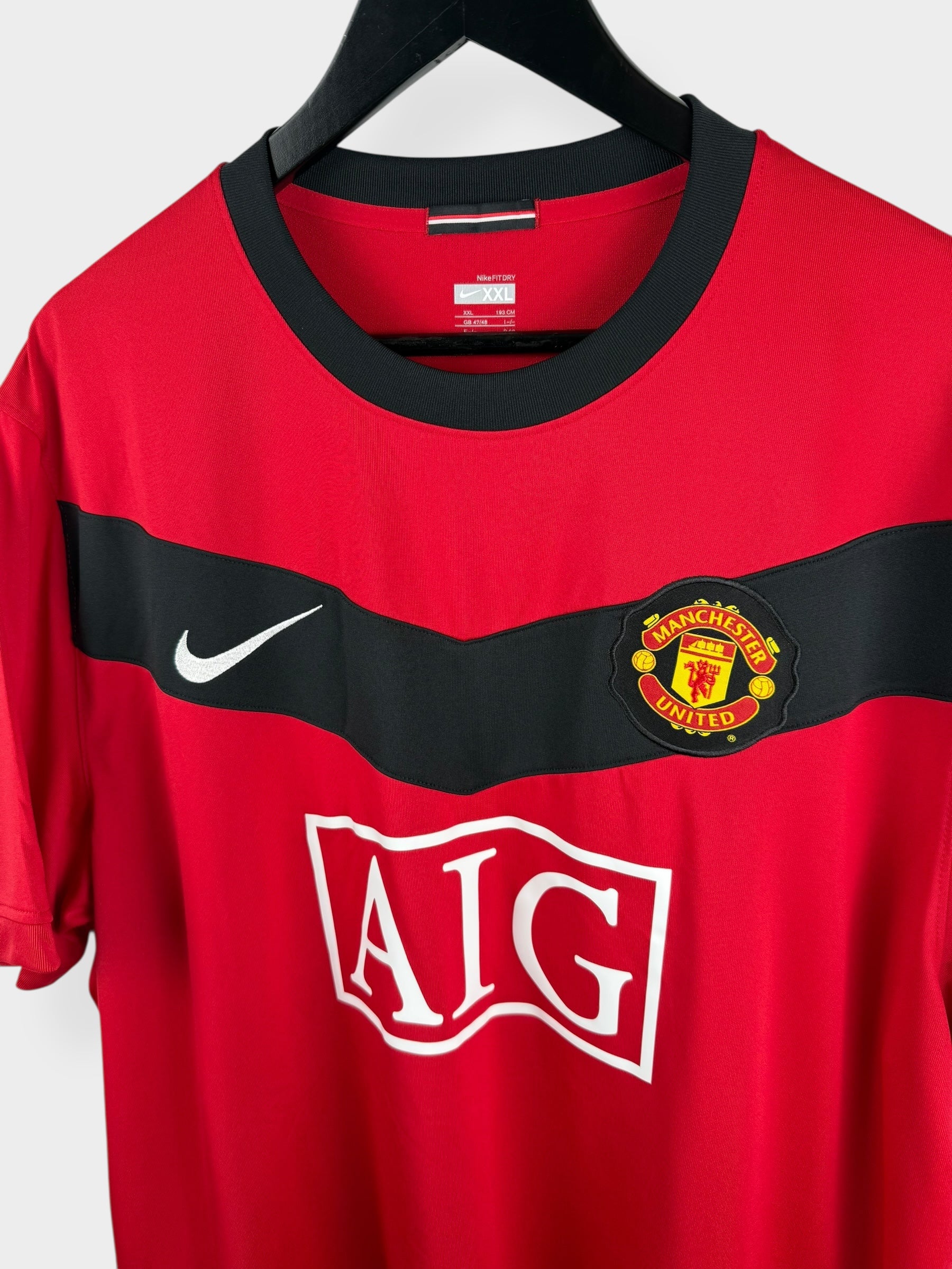 2009-10 MANCHESTER UNITED HOME SHIRT GIGGS #11 XXL - Image 4