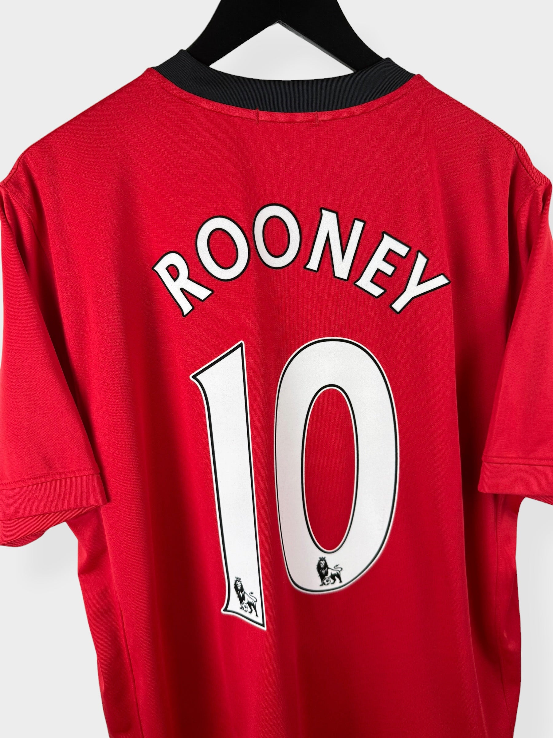 2009-10 MANCHESTER UNITED HOME SHIRT ROONEY #10 XL - Image 3