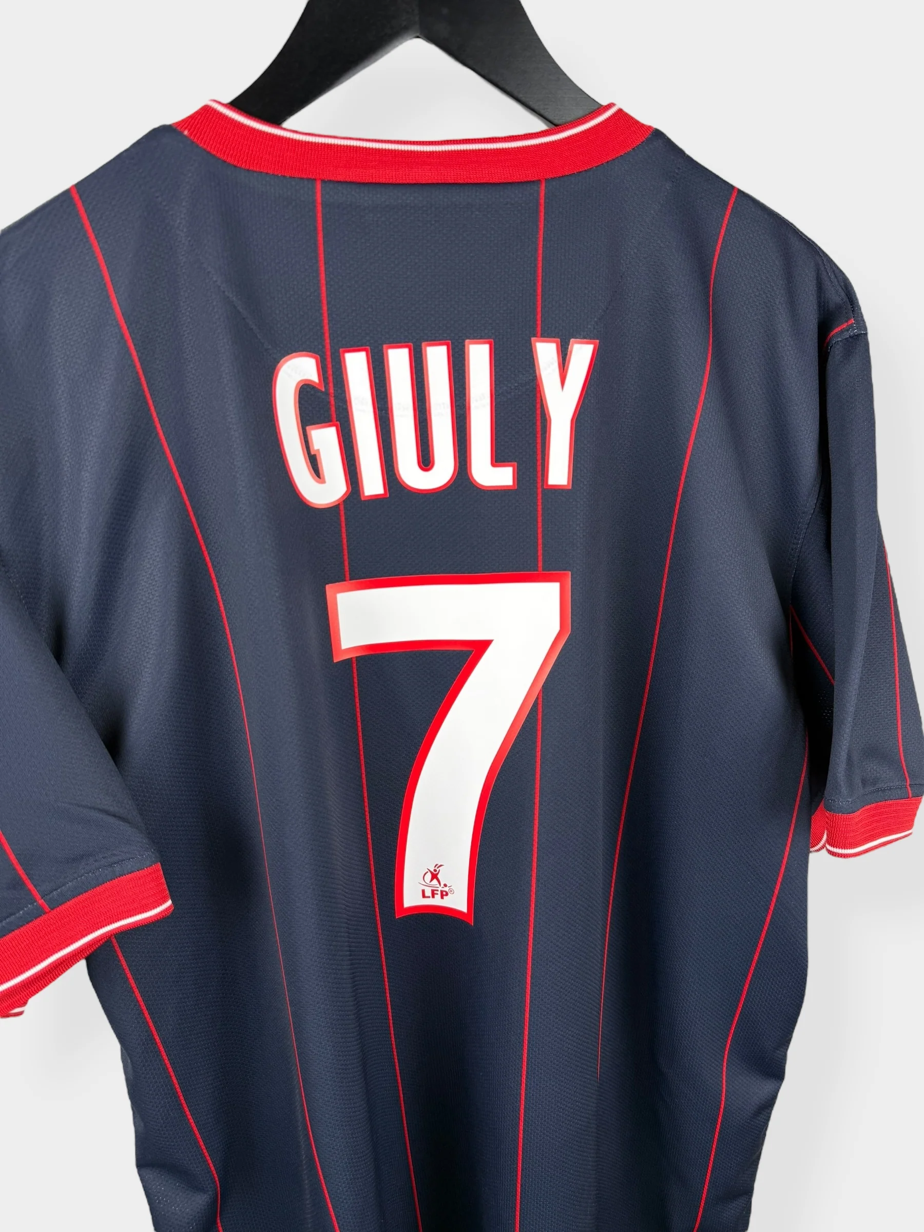 2009-10 PARIS SAINT-GERMAIN HOME SHIRT GIULY #7 XL - Image 3