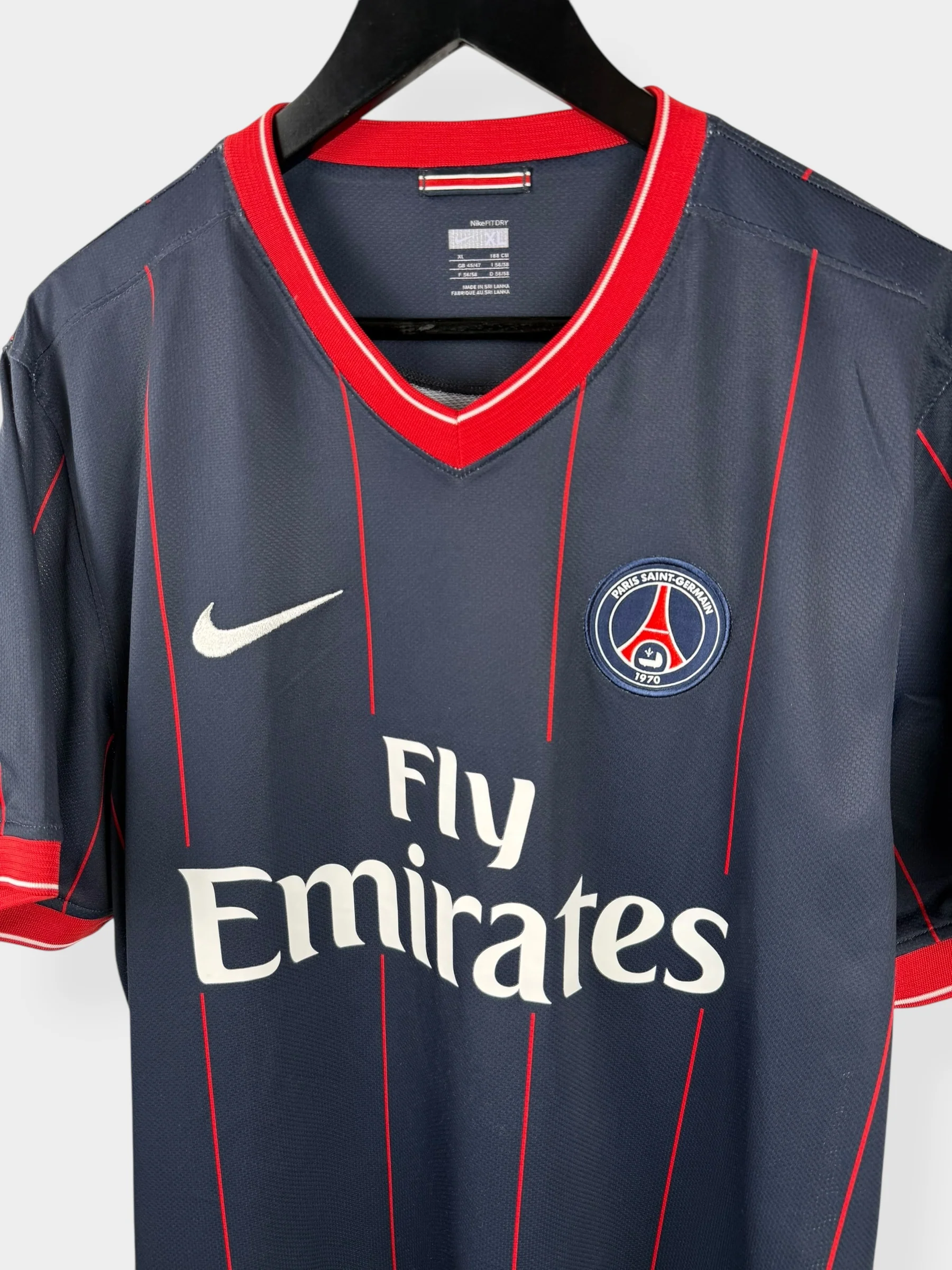 2009-10 PARIS SAINT-GERMAIN HOME SHIRT GIULY #7 XL - Image 4