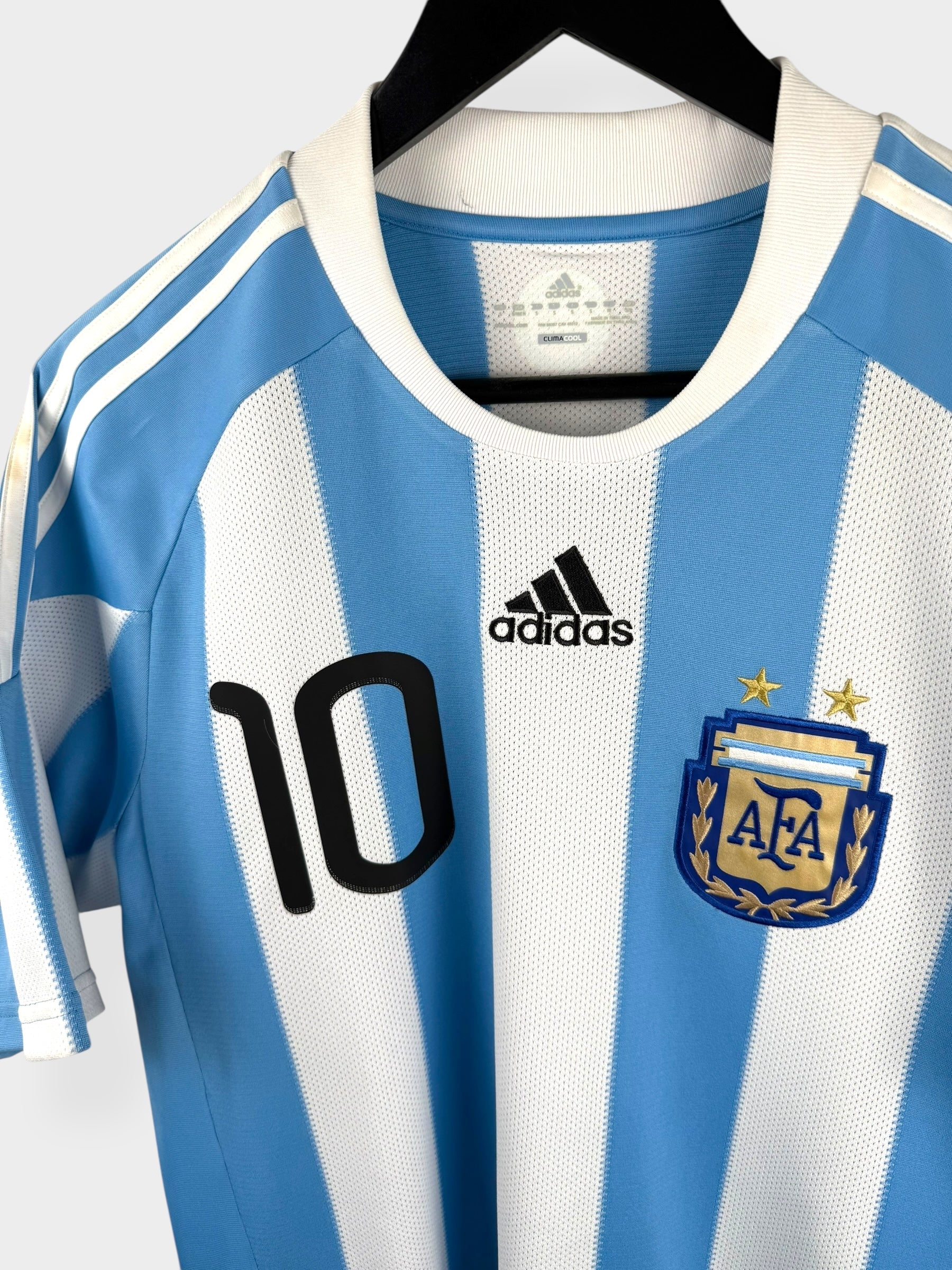 2010-11 ARGENTINA HOME SHIRT MESSI #10 S - Image 4