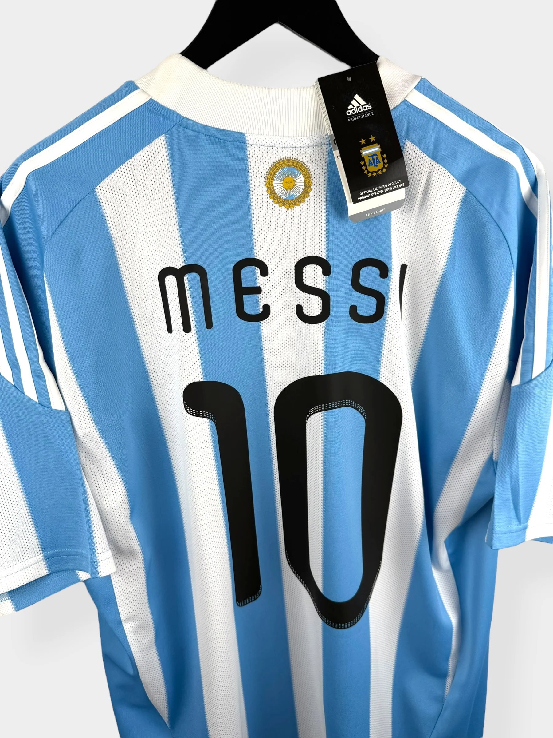 2010-11 ARGENTINA HOME SHIRT MESSI #10 XL - Image 3