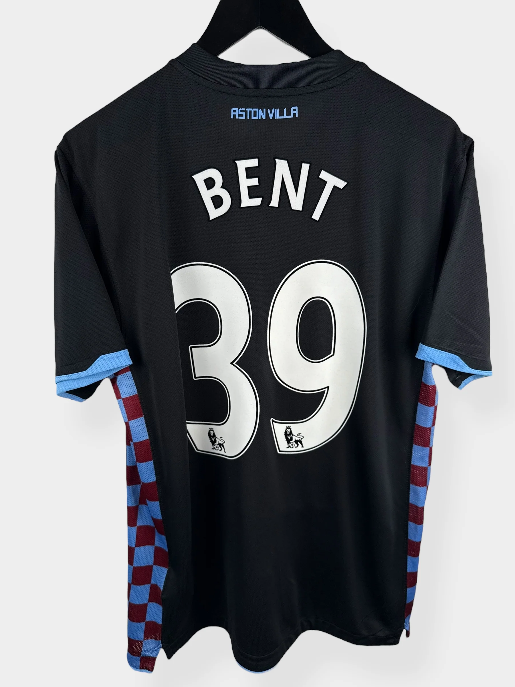 2010-11 ASTON VILLA AWAY SHIRT BENT #39 L