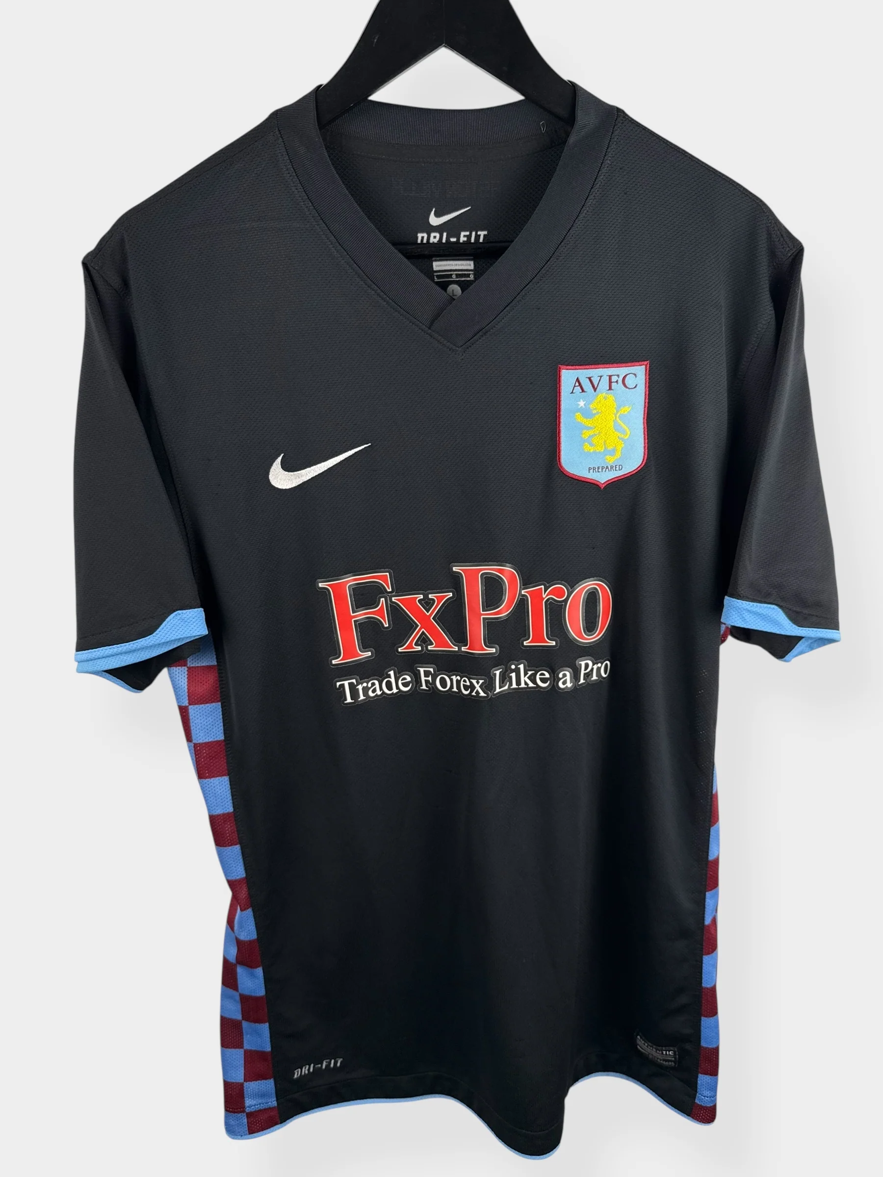 2010-11 ASTON VILLA AWAY SHIRT BENT #39 L - Image 2