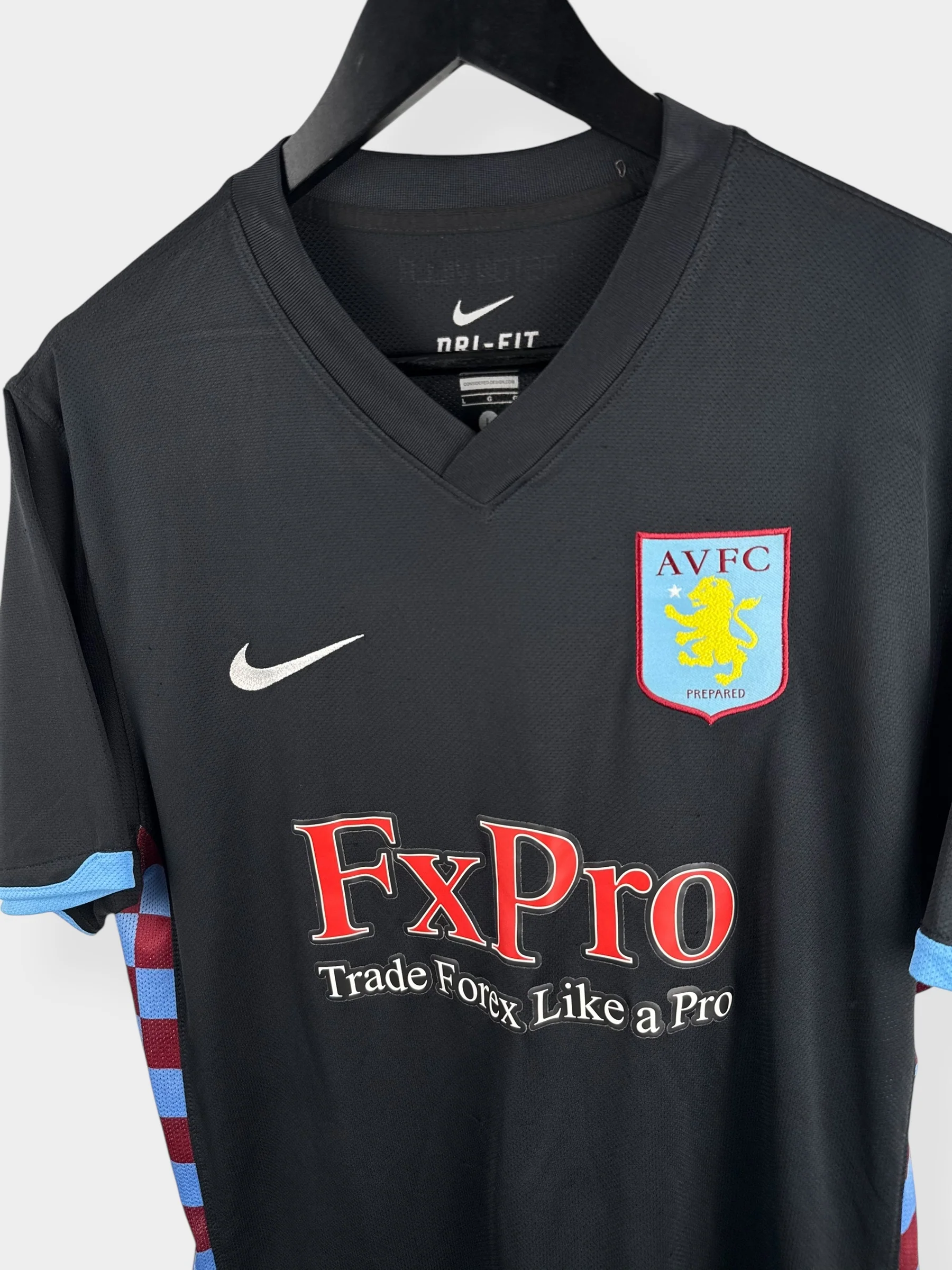 2010-11 ASTON VILLA AWAY SHIRT BENT #39 L - Image 4