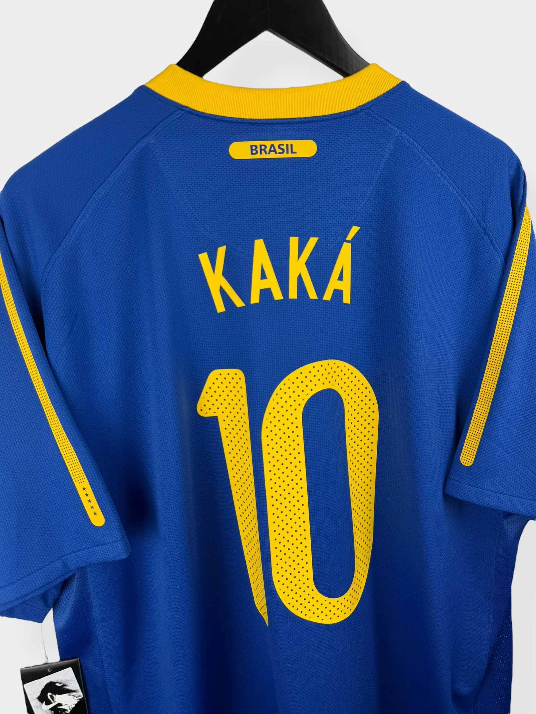 2010-11 BRAZIL AWAY SHIRT KAKA #10 XXL - Image 3