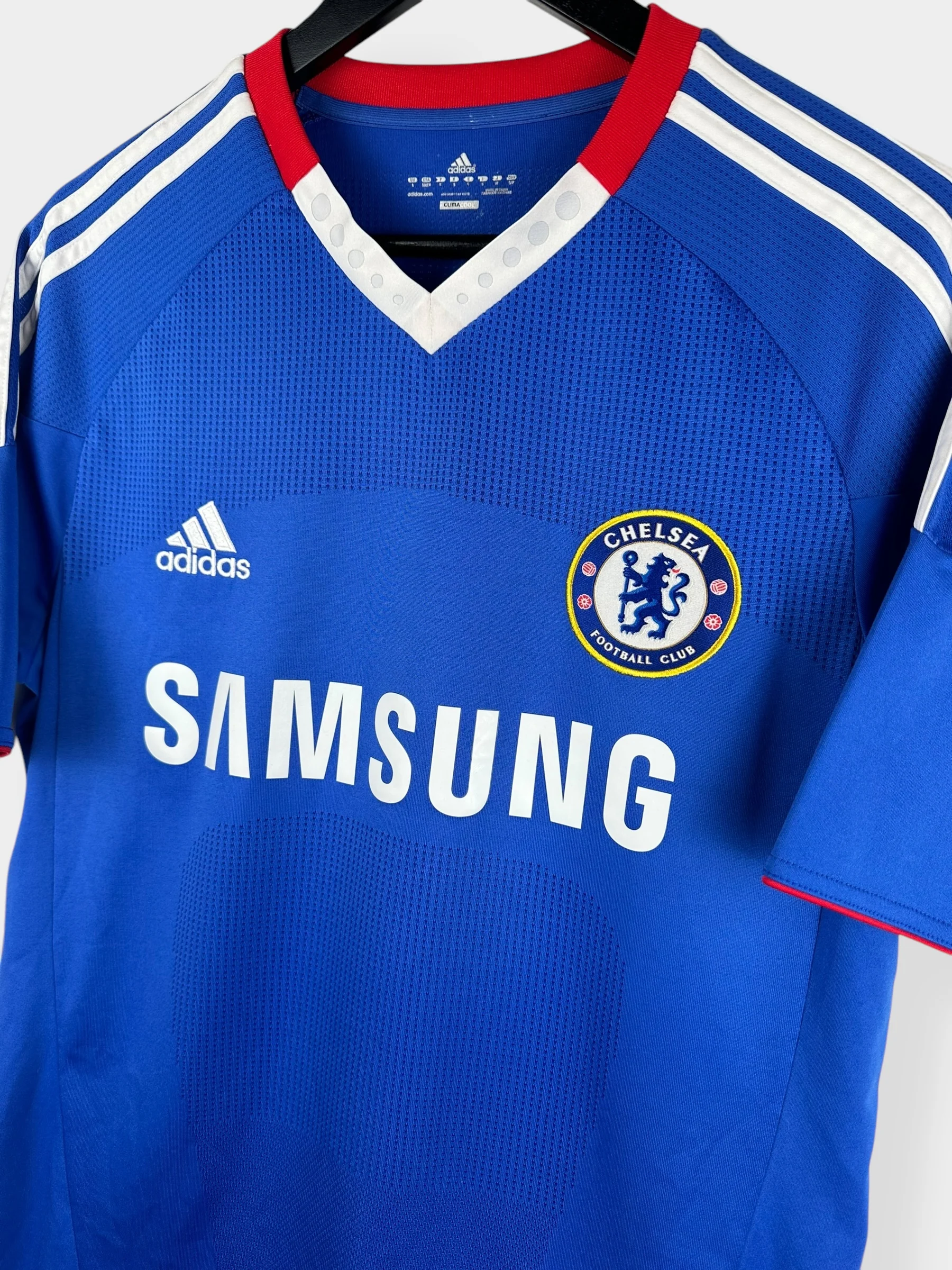 2010-11 CHELSEA HOME SHIRT MALOUDA #15 S - Image 4