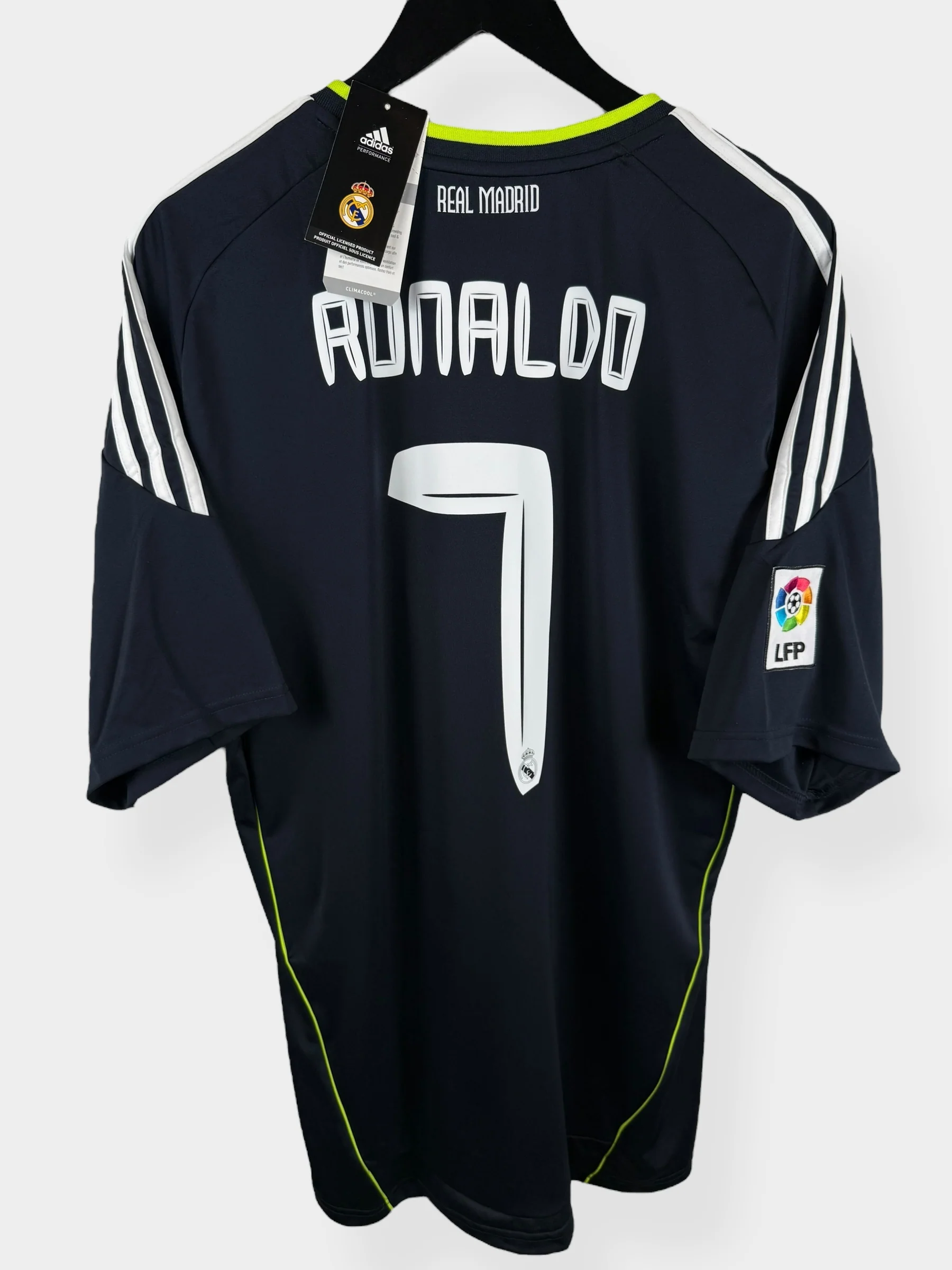 2010-11 REAL MADRID AWAY SHIRT RONALDO #7 XL
