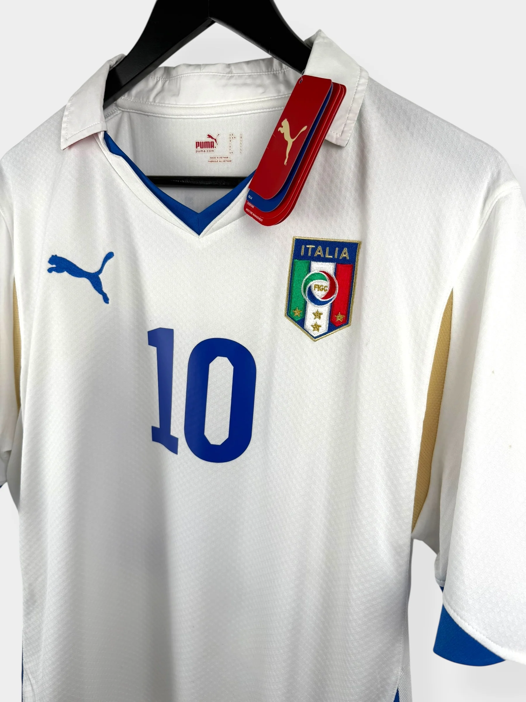 2010-12 ITALY AWAY SHIRT DI NATALE #10 L - Image 4
