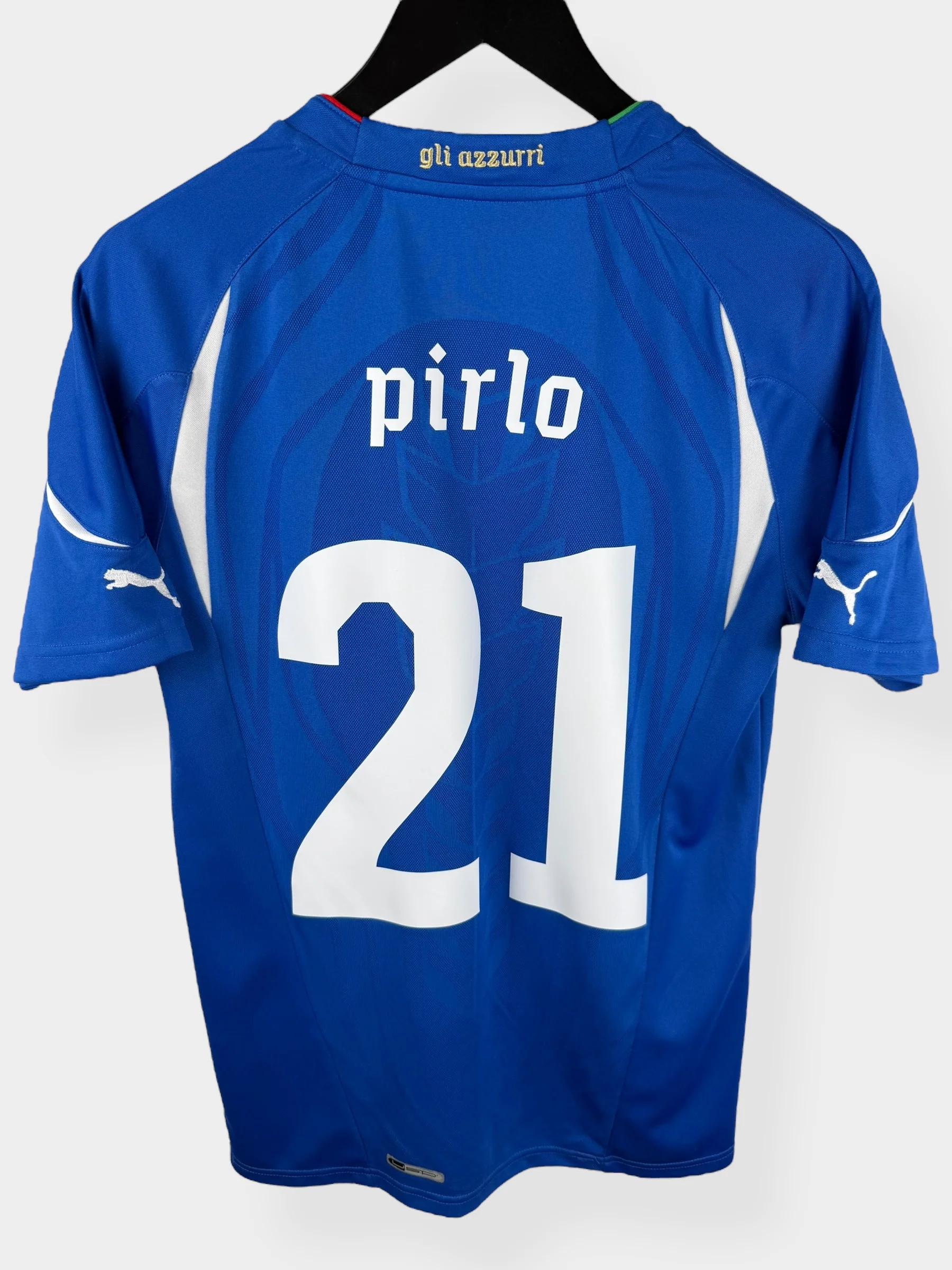 2010-12 ITALY HOME SHIRT PIRLO #21 S