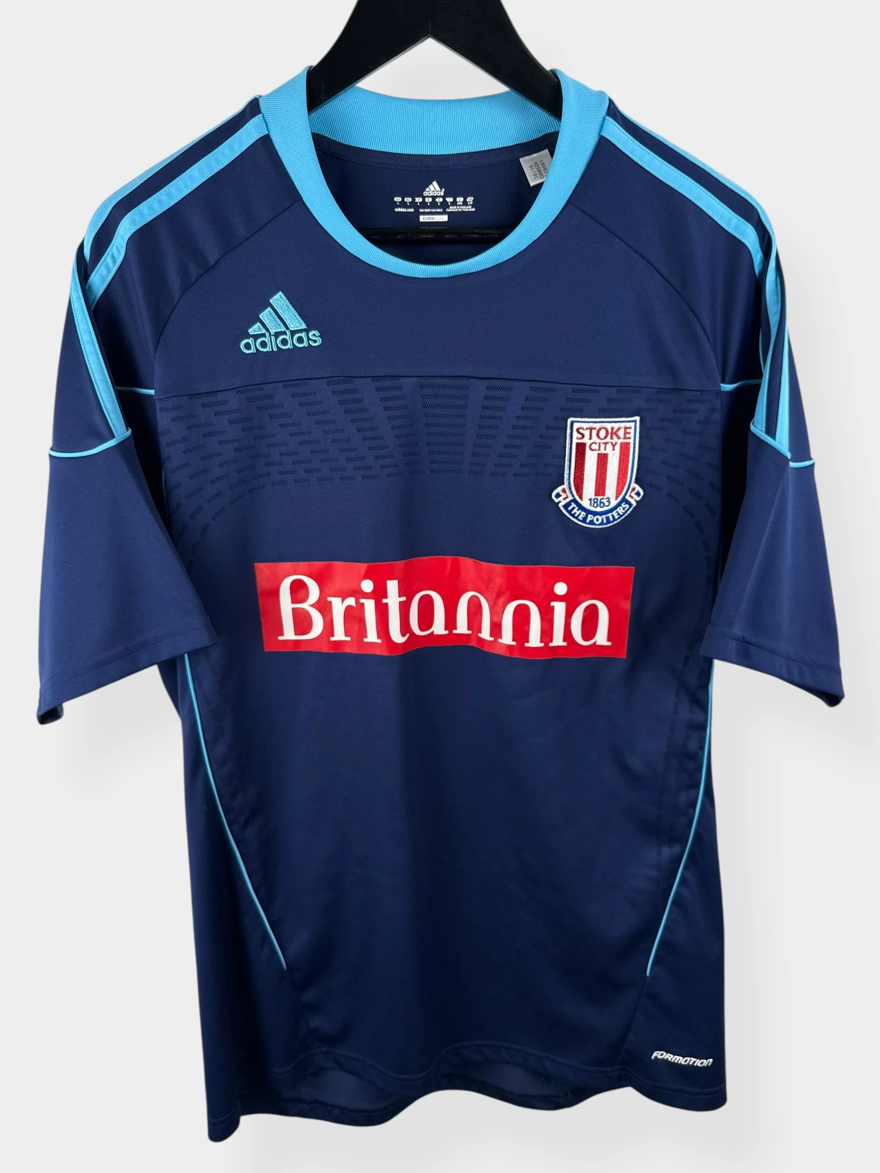 2010-12 STOKE CITY AWAY SHIRT L