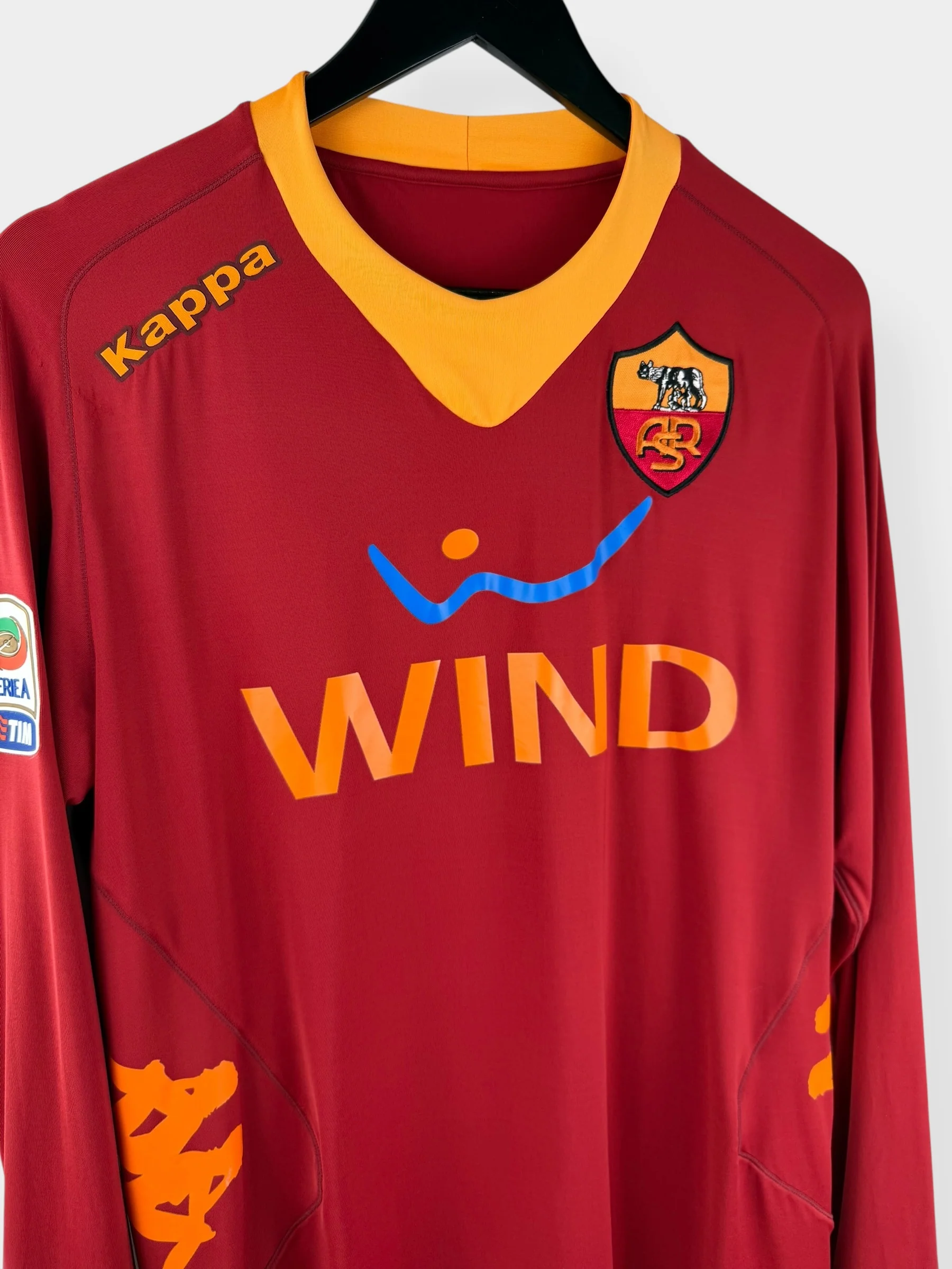 2011-12 AS ROMA HOME SHIRT LS XL - Image 3