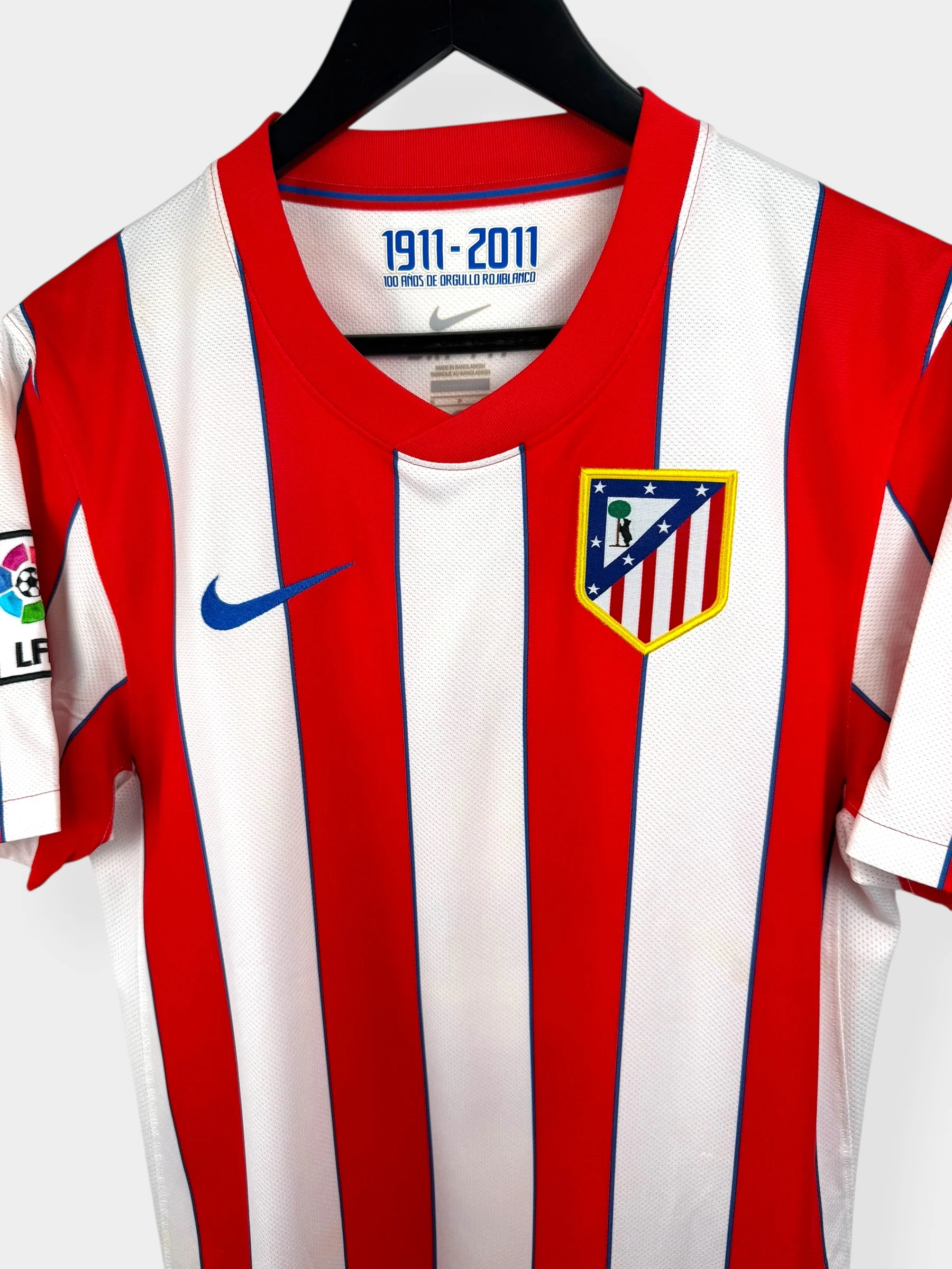 2011-12 ATLETICO MADRID HOME SHIRT FALCAO #9 S - Image 4
