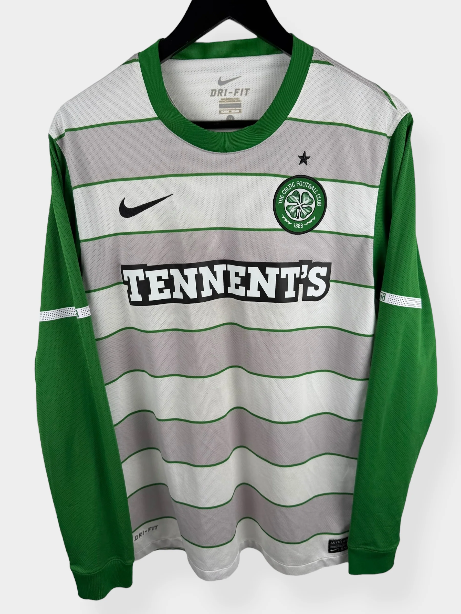 2011-12 CELTIC HOME SHIRT LS M