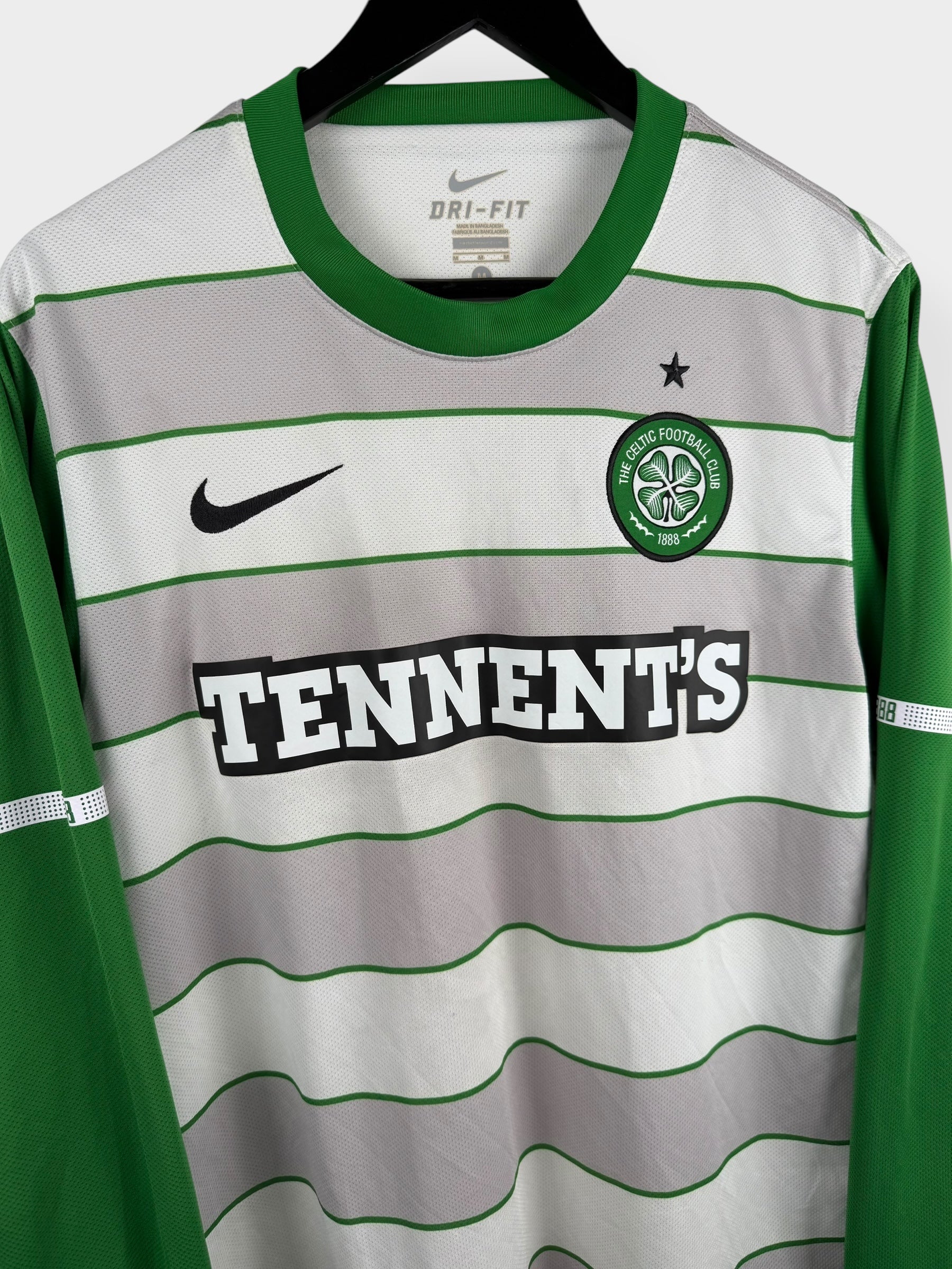 2011-12 CELTIC HOME SHIRT LS M - Image 3