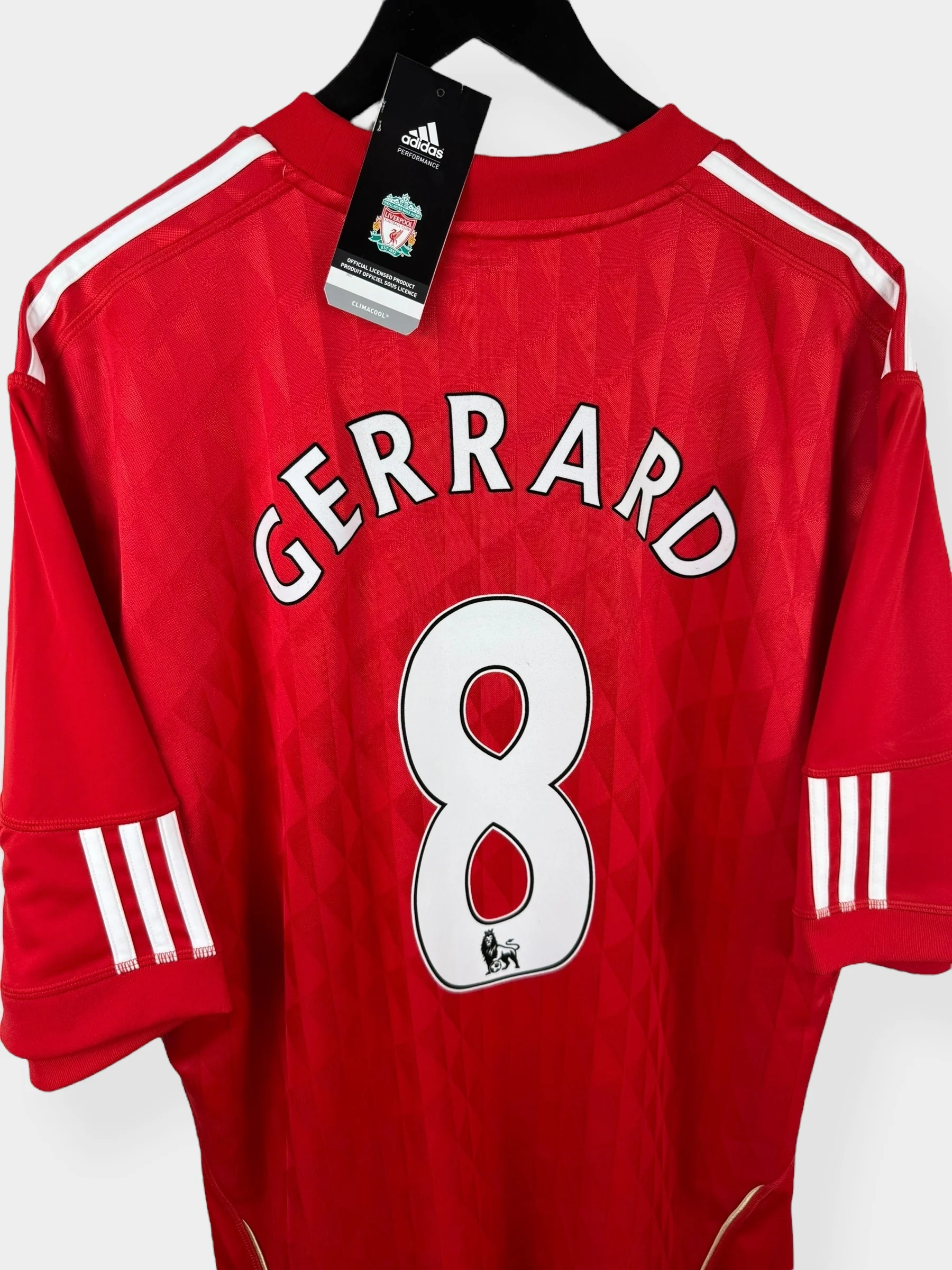 2011-12 LIVERPOOL HOME SHIRT GERRARD #8 XXL - Image 3