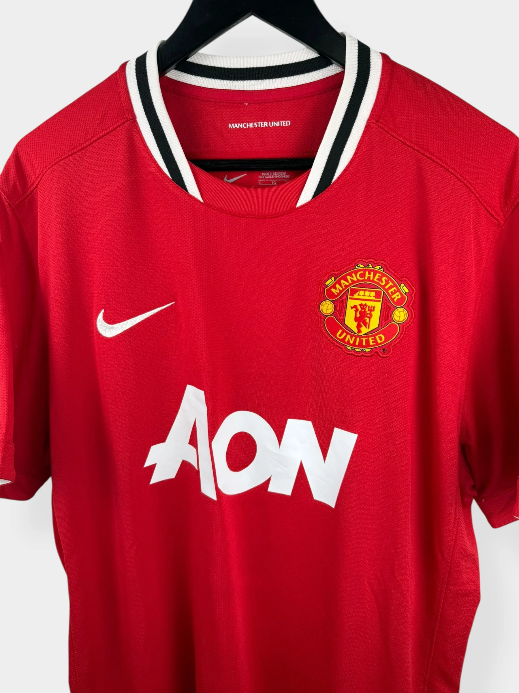 2011-12 MANCHESTER UNITED HOME SHIRT CHICHARITO #14 XL - Image 4