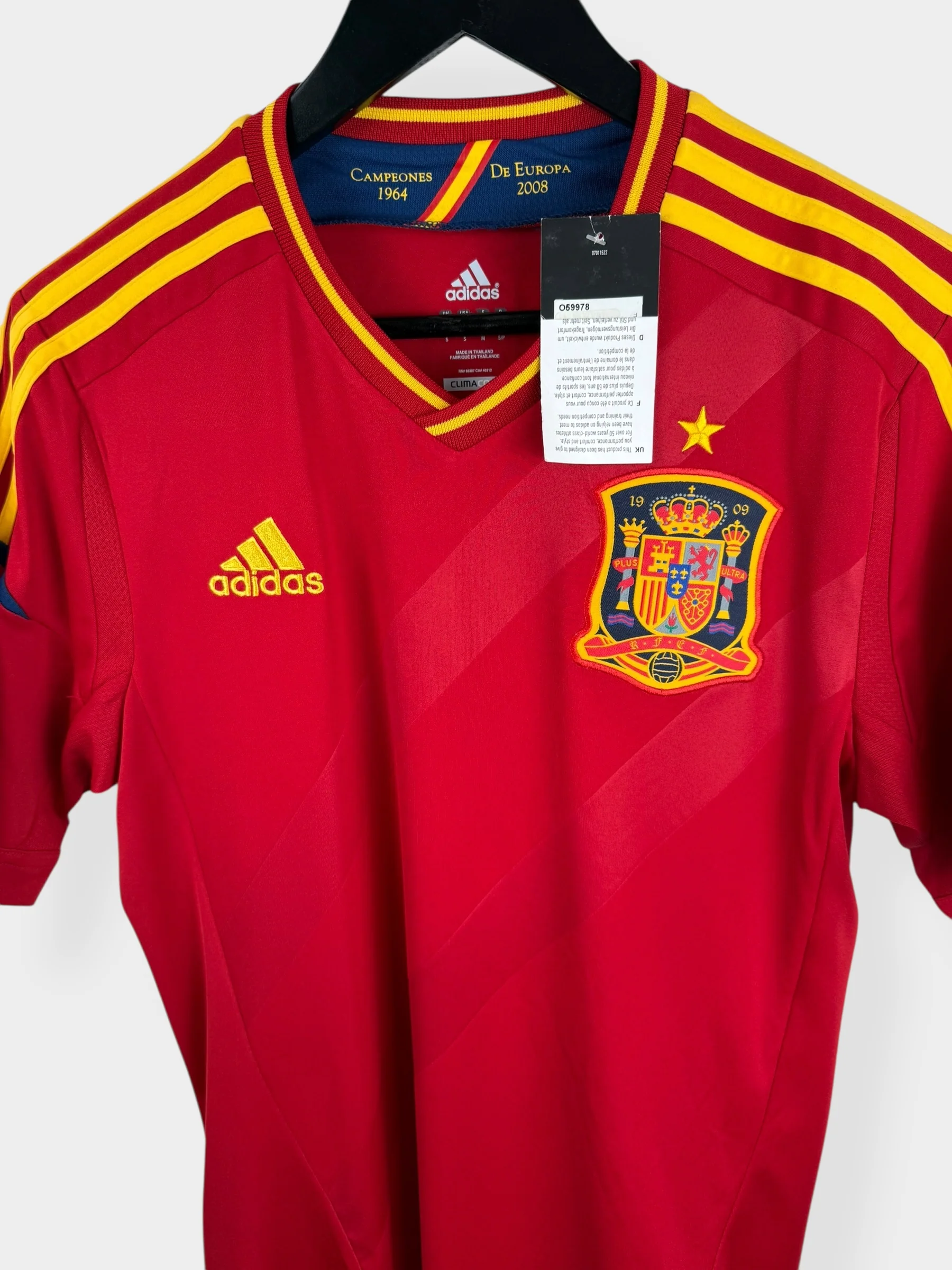 2011-12 SPAIN HOME SHIRT S - Image 3