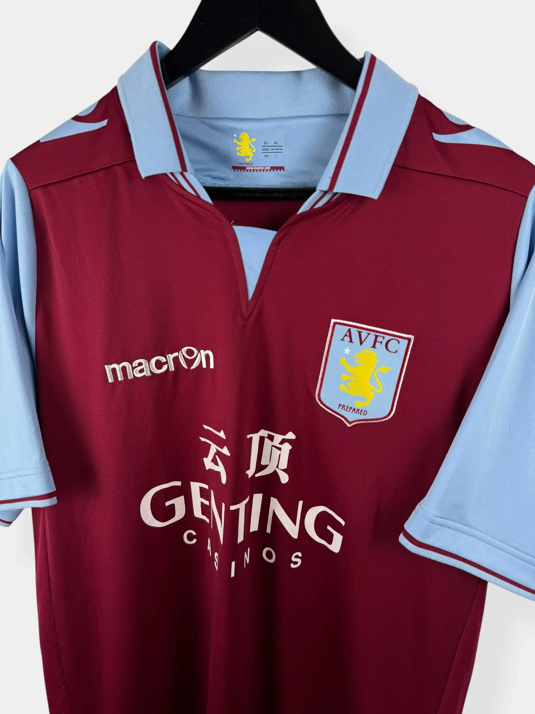 2012-13 ASTON VILLA HOME SHIRT XL - Image 3