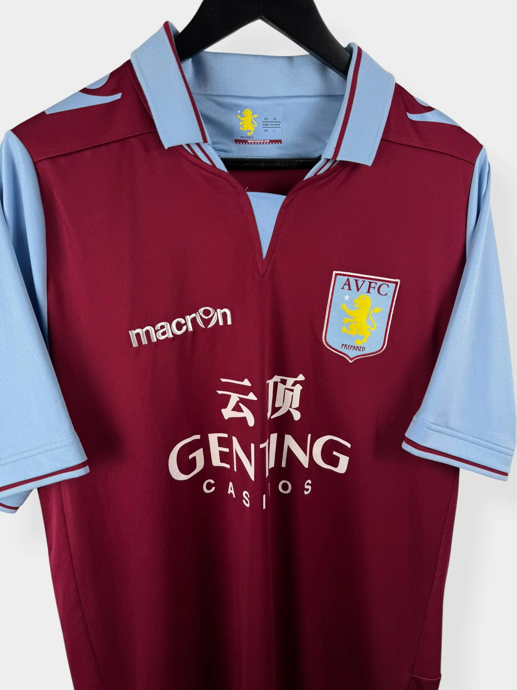2012-13 ASTON VILLA HOME SHIRT XL - Image 4