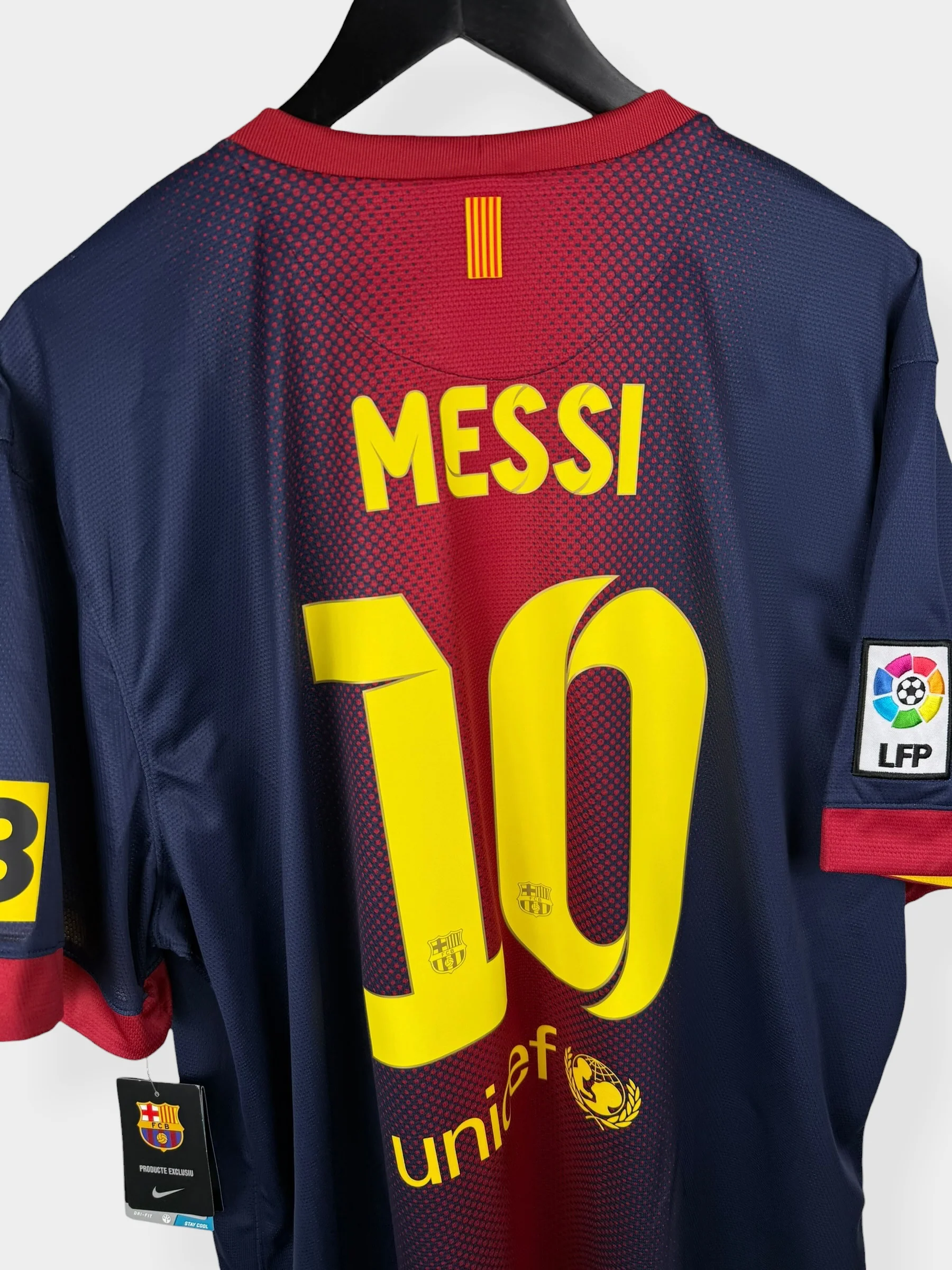2012-13 BARCELONA HOME SHIRT MESSI #10 XXL - Image 3