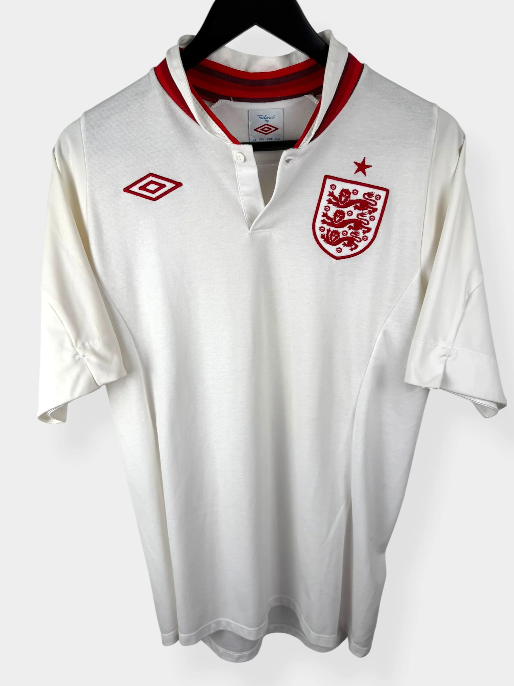 2012-13 ENGLAND HOME SHIRT L