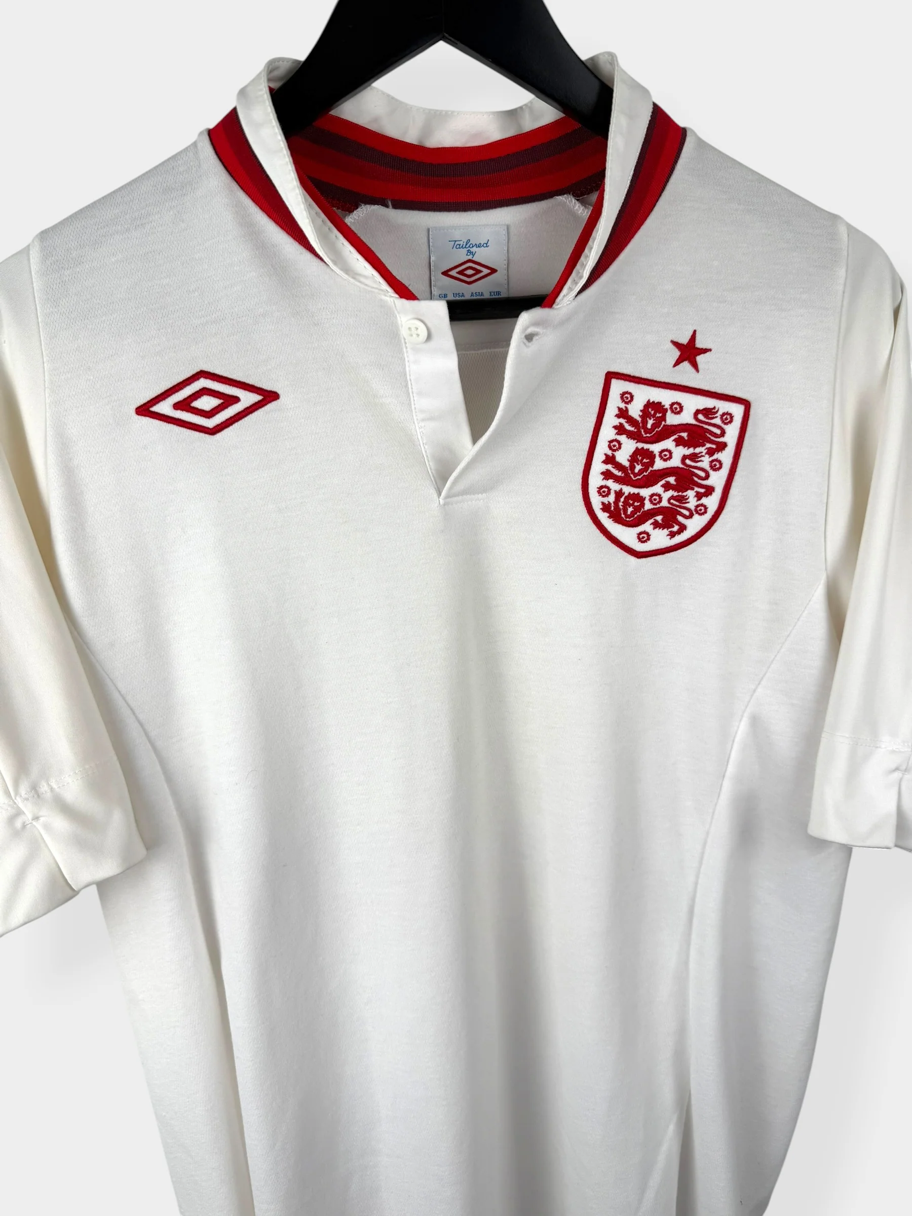 2012-13 ENGLAND HOME SHIRT L - Image 3