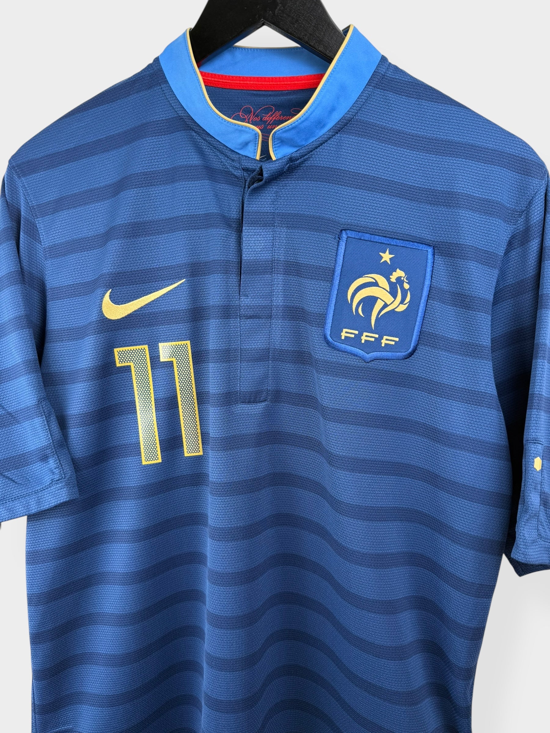 2012-13 FRANCE HOME SHIRT NASRI #11 M - Image 4