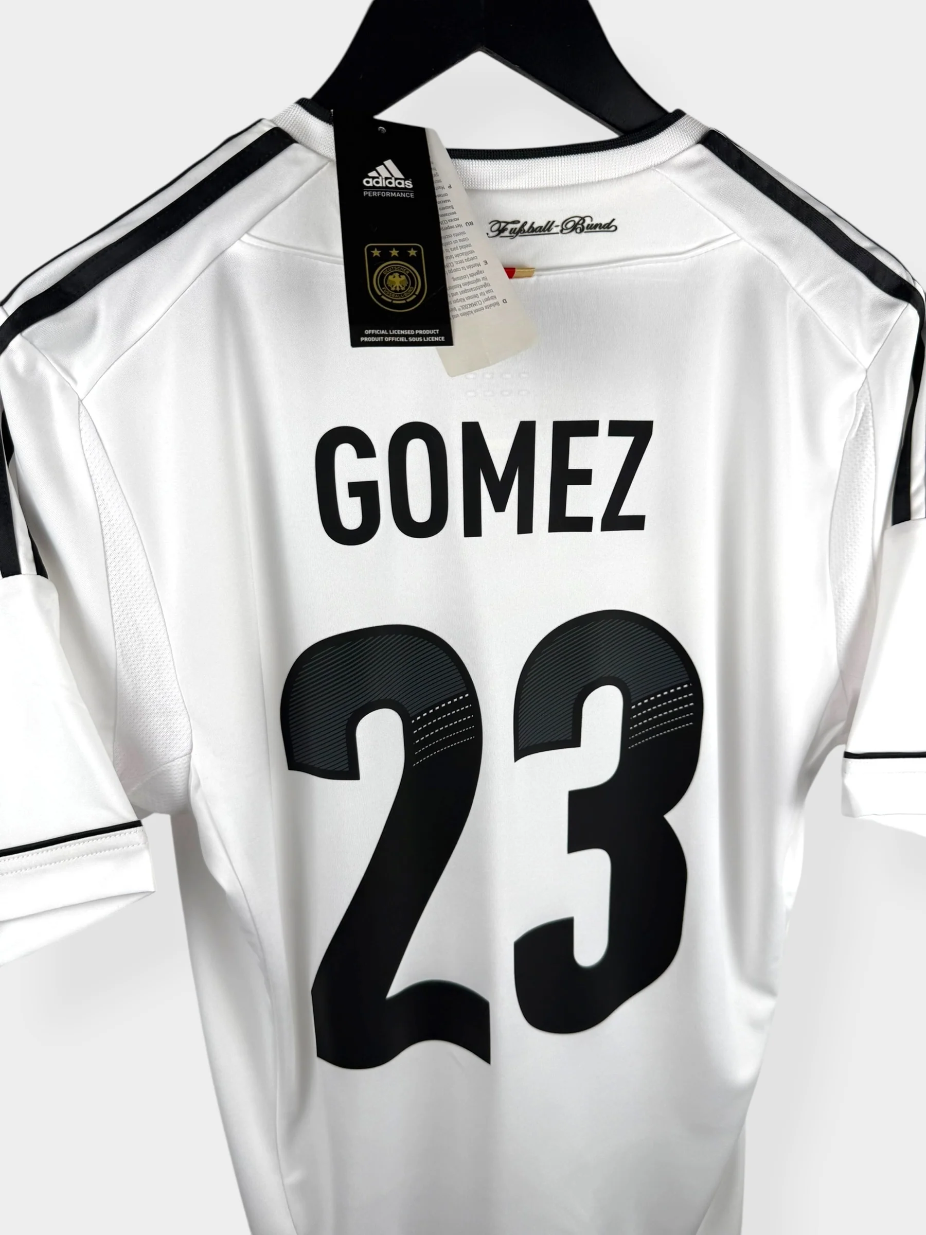 2012-13 GERMANY HOME SHIRT GOMEZ #23 S - Image 3