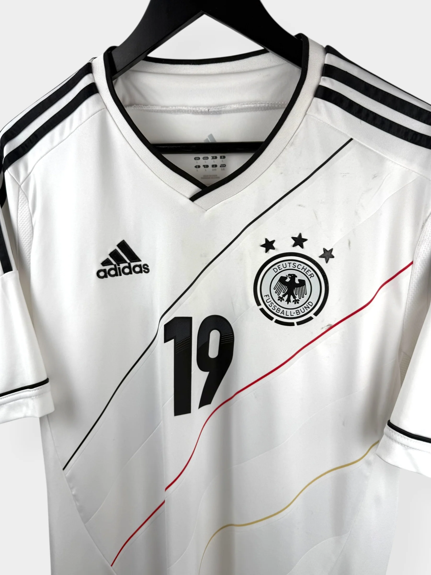2012-13 GERMANY HOME SHIRT GOTZE #19 L - Image 4
