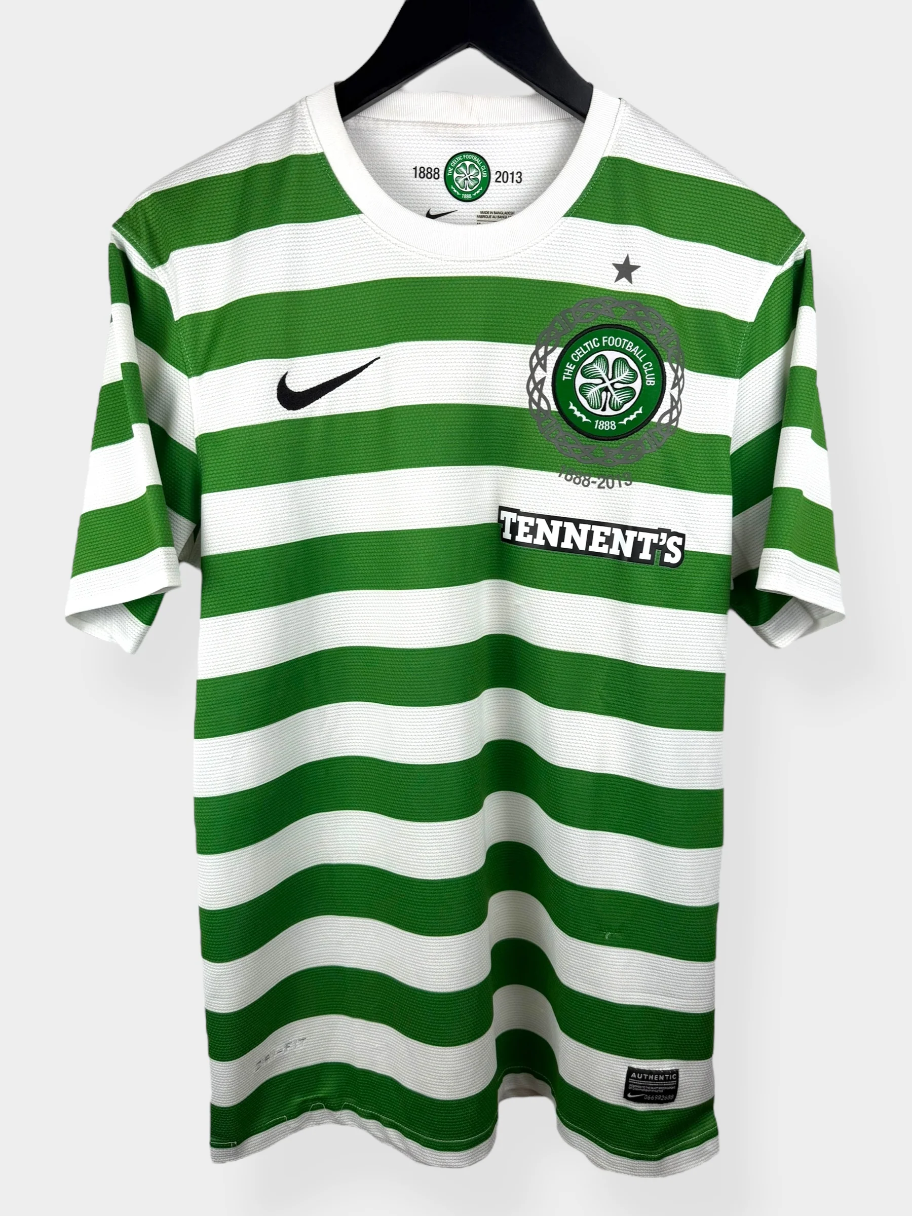 2012-13 CELTIC HOME SHIRT SAMARAS #9 M - Image 2