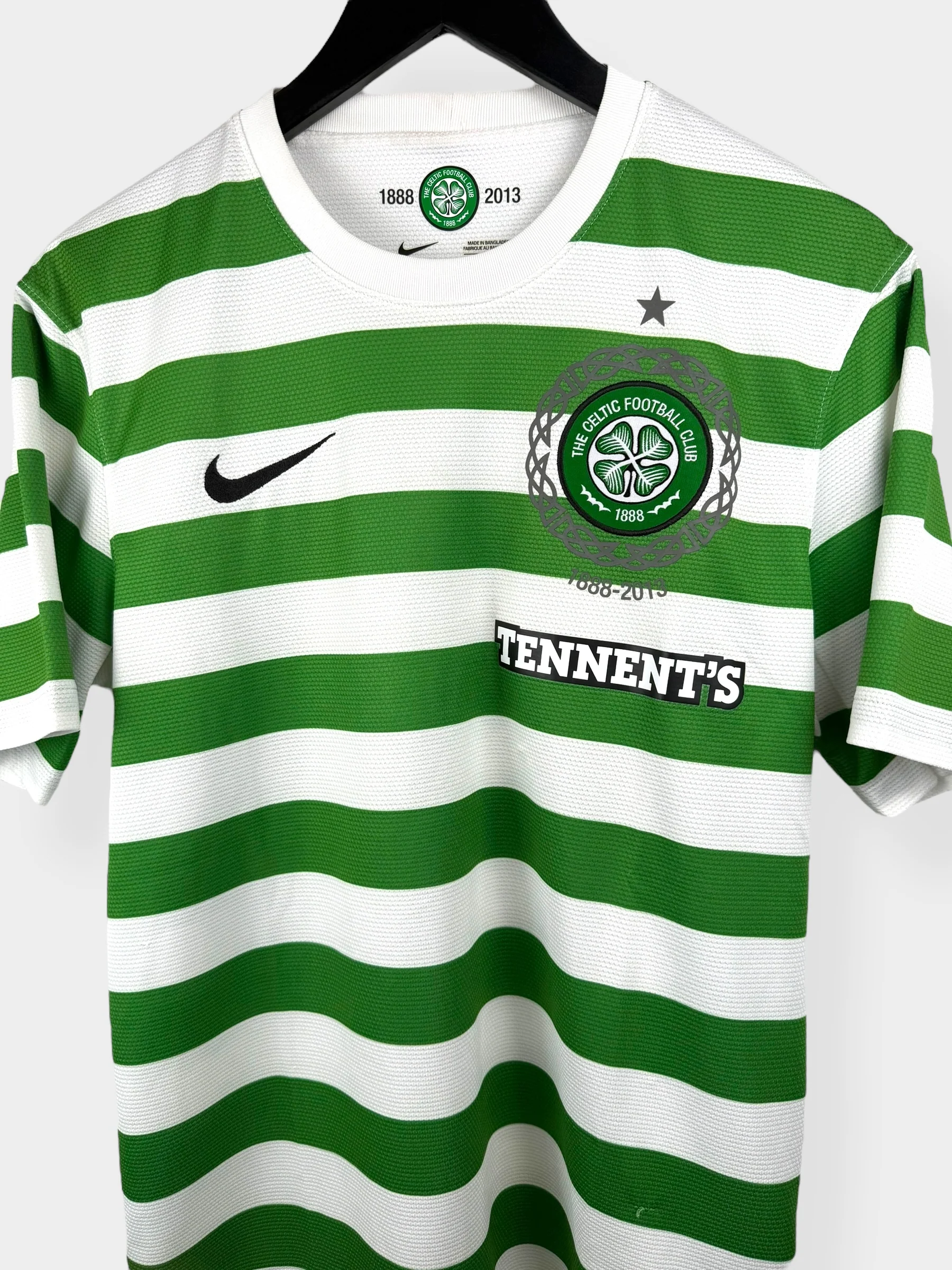 2012-13 CELTIC HOME SHIRT SAMARAS #9 M - Image 4
