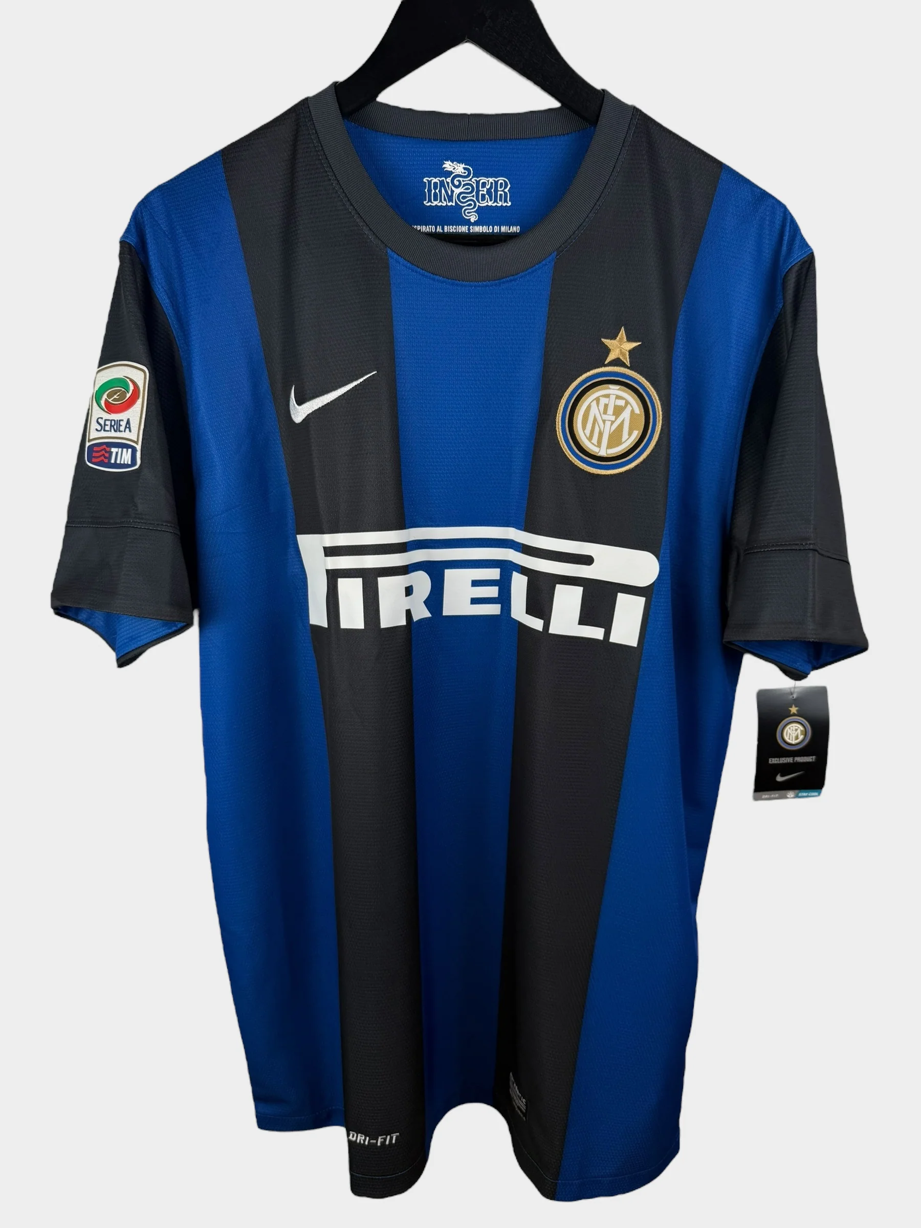 2012-13 INTER MILAN HOME SHIRT KOVACIC #10 L - Image 2
