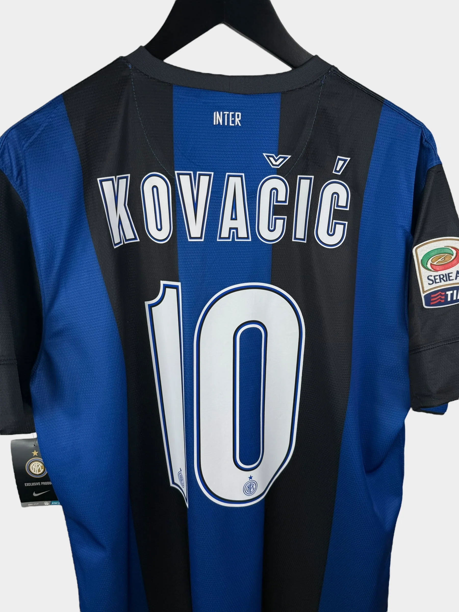 2012-13 INTER MILAN HOME SHIRT KOVACIC #10 L - Image 3