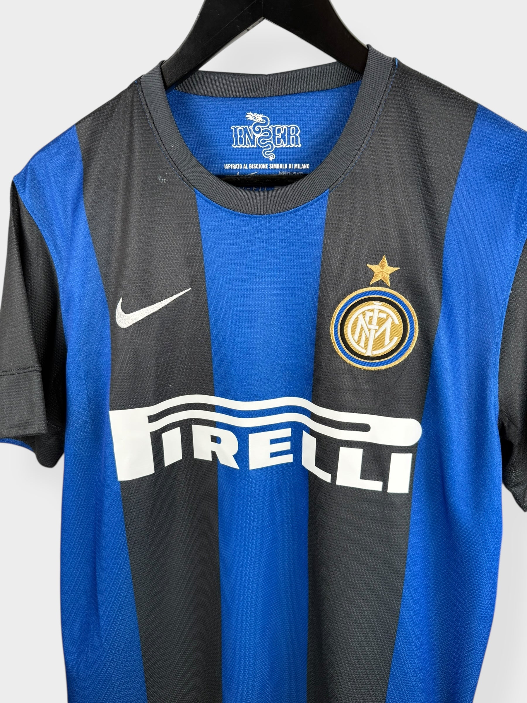 2012-13 INTER MILAN HOME SHIRT MILITO #22 M - Image 4