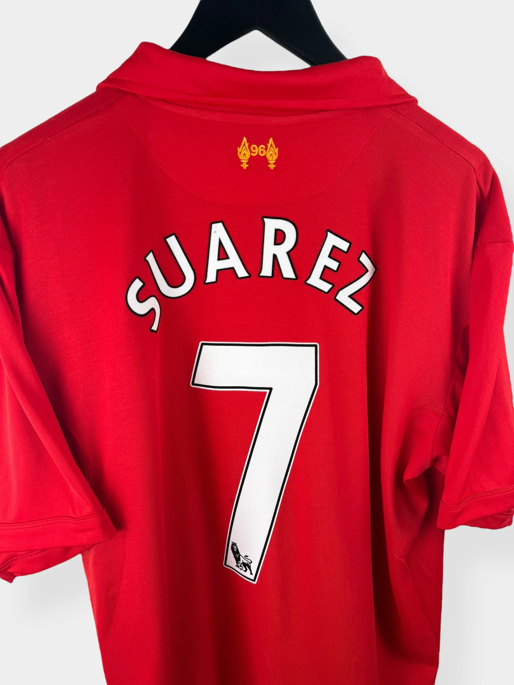 2012-13 LIVERPOOL HOME SHIRT SUAREZ #7 XXL - Image 3