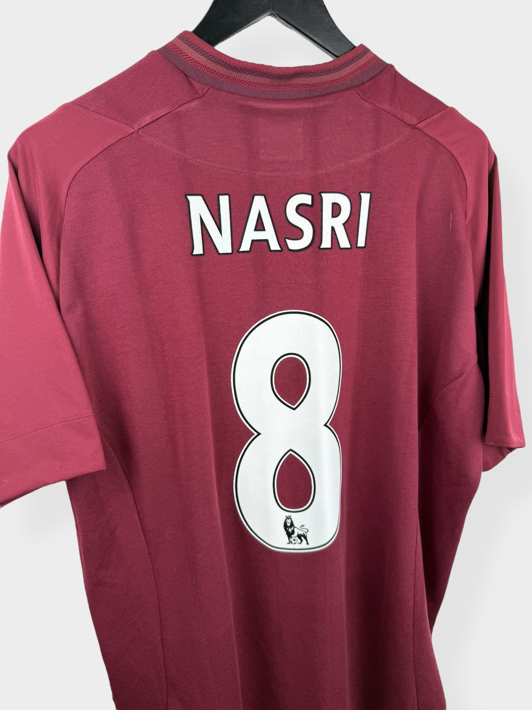 2012-13 MANCHESTER CITY AWAY SHIRT NASRI #8 XL - Image 3