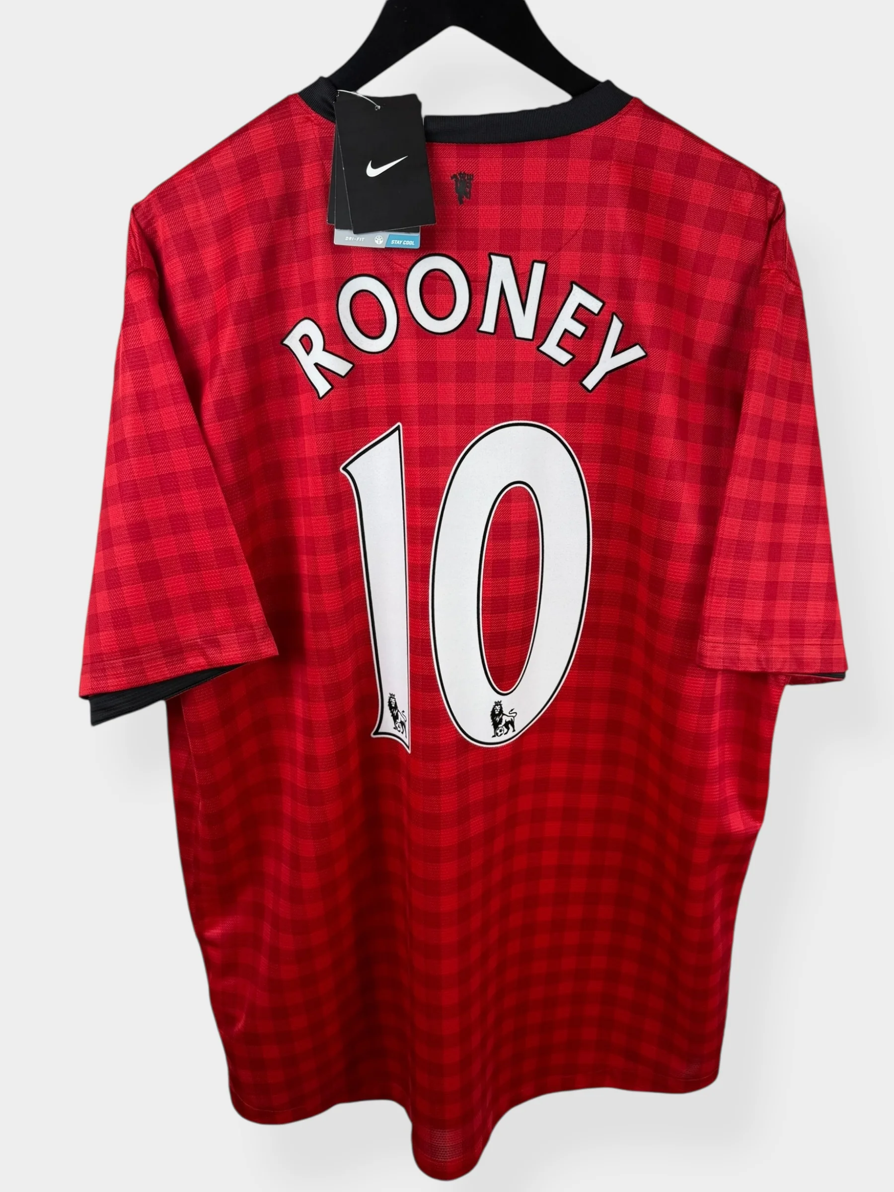 2012-13 MANCHESTER UNITED HOME SHIRT ROONEY #10 XXL