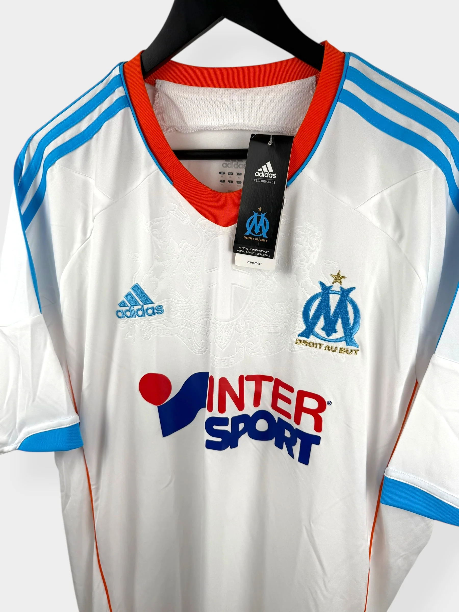 2012-13 OLYMPIQUE MARSEILLE HOME SHIRT XL - Image 4