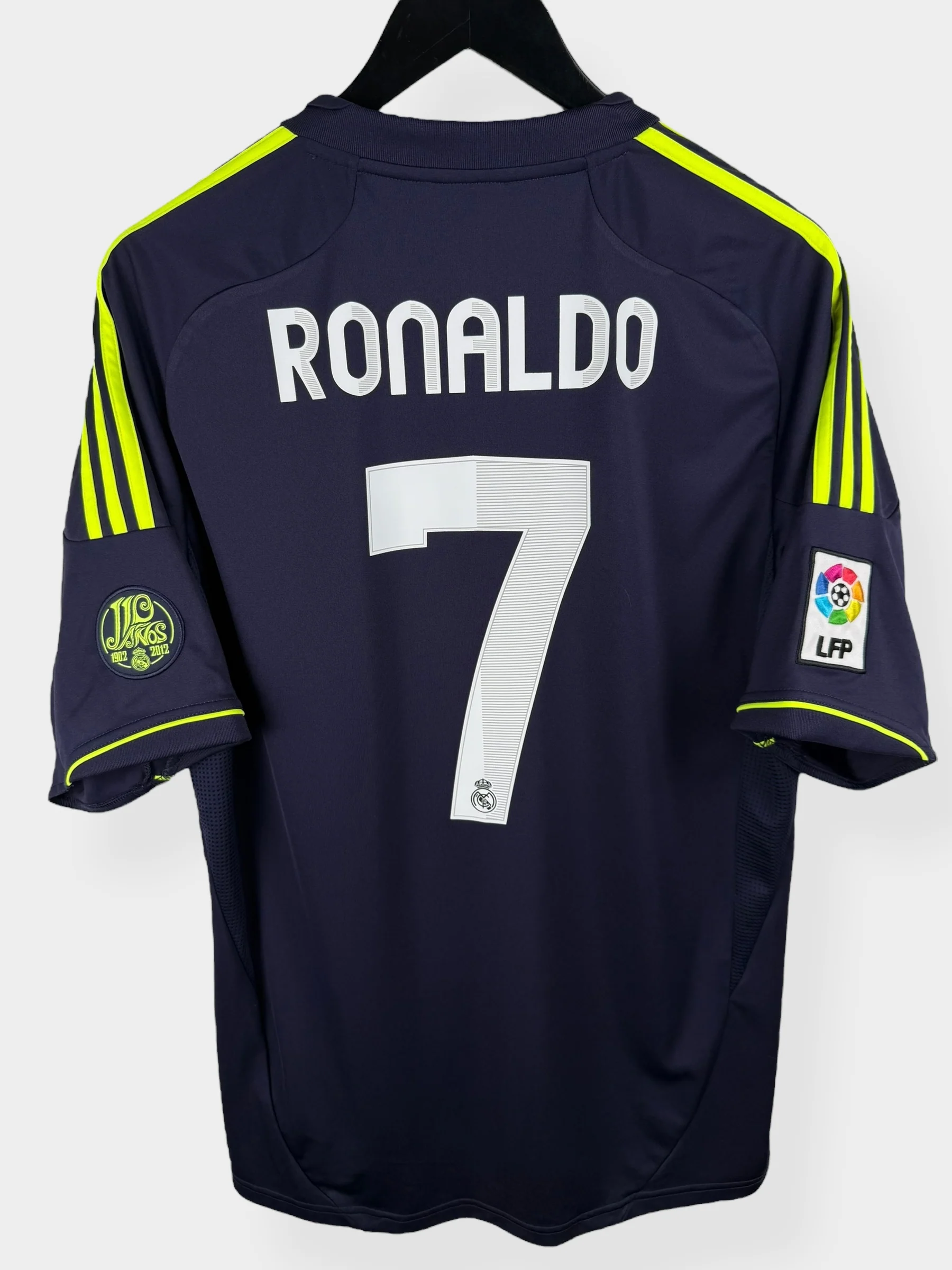 2012-13 REAL MADRID AWAY SHIRT RONALDO #7 L