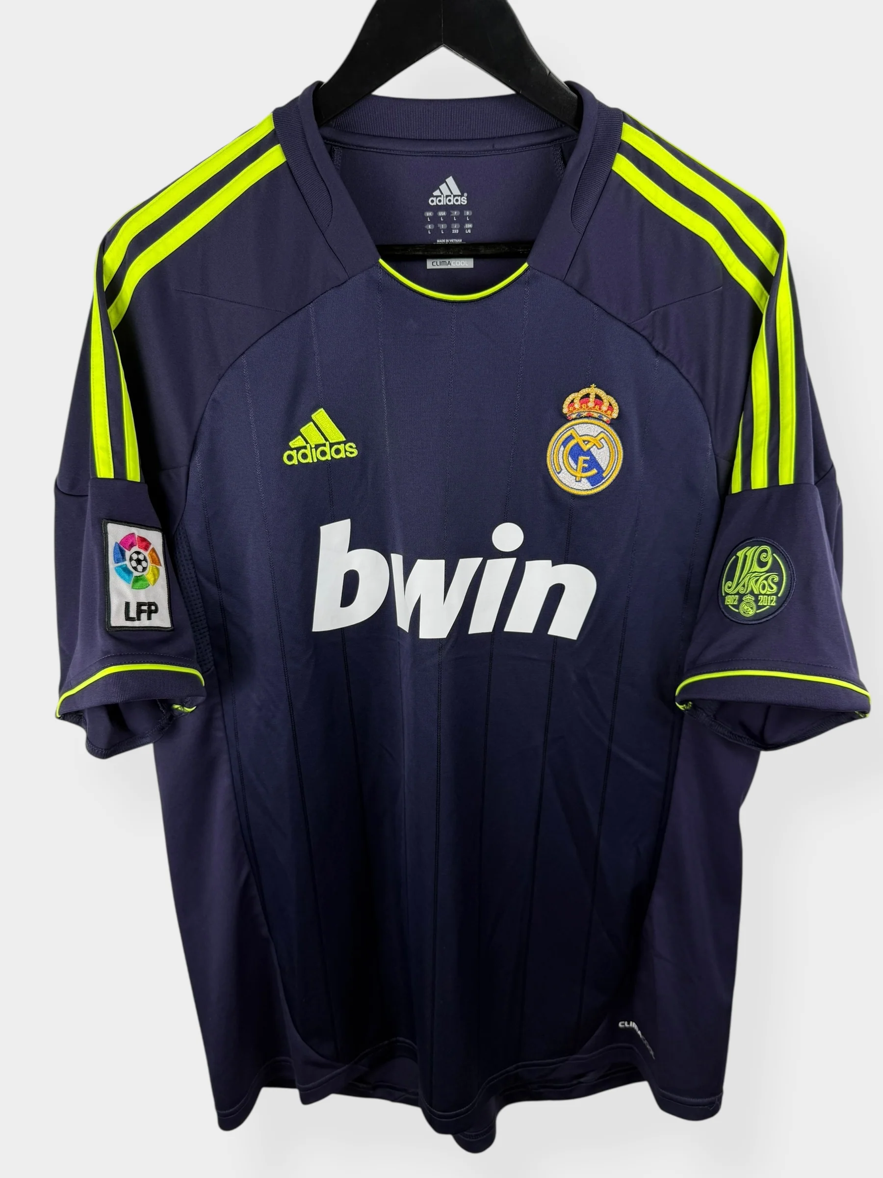 2012-13 REAL MADRID AWAY SHIRT RONALDO #7 L - Image 2